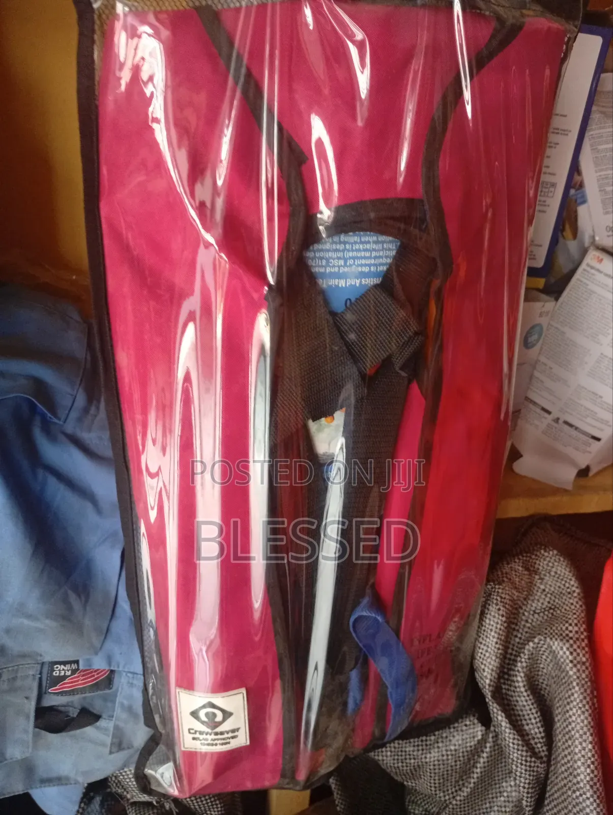 Automatic Life Jacket With Cartridge