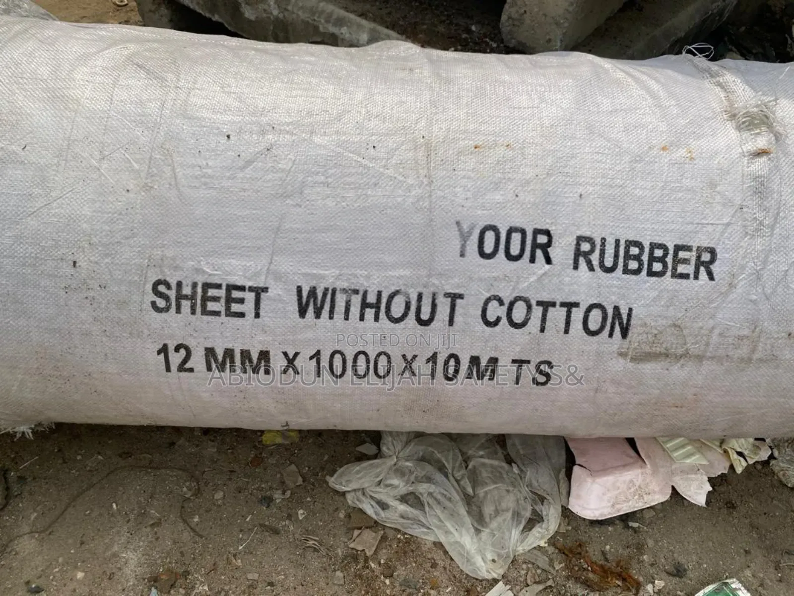 Original Rubber Sheet 10mm×10m(Sheet Without Cotton)