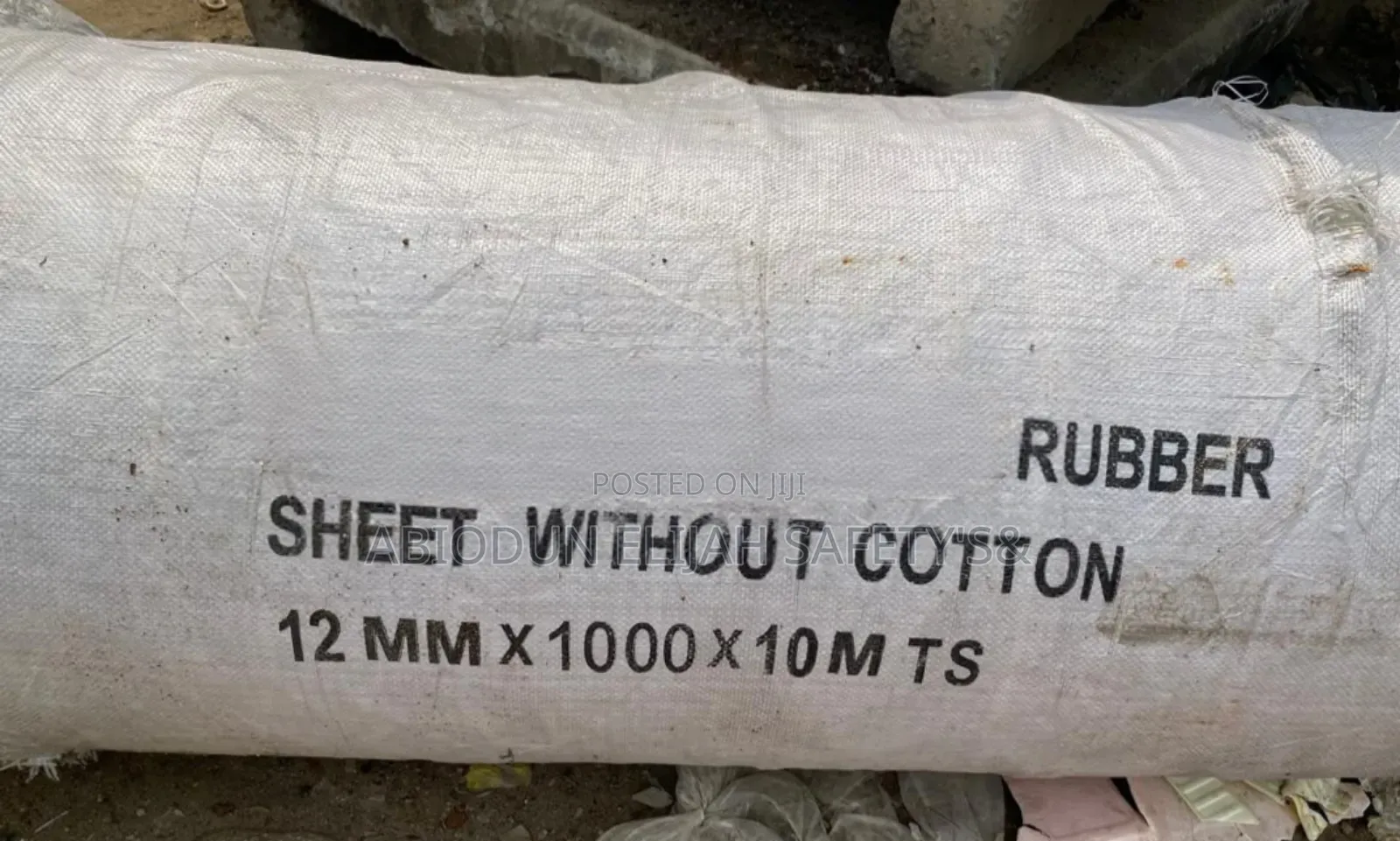 Original Rubber Sheet 1 Meter Width by 10 Meters Length