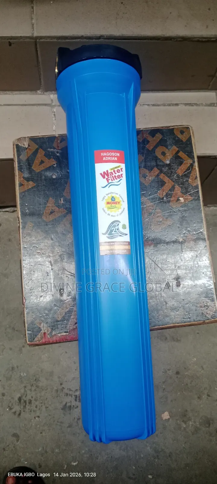 Blue Water Filter 20inche