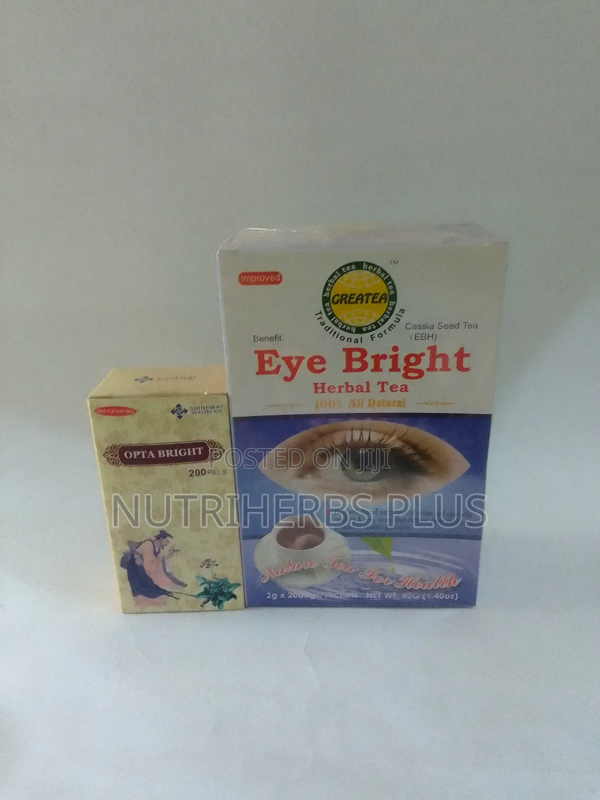 Shineway Opta Bright Pills+ Greatea Eye Bright Tea:For Improved Vision