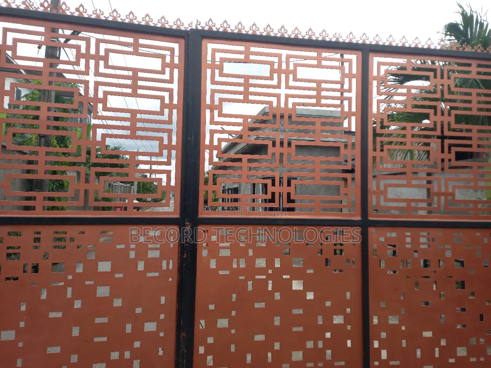 Sliding Gate Designs: Laser Cut Stainless Steel Security Gates