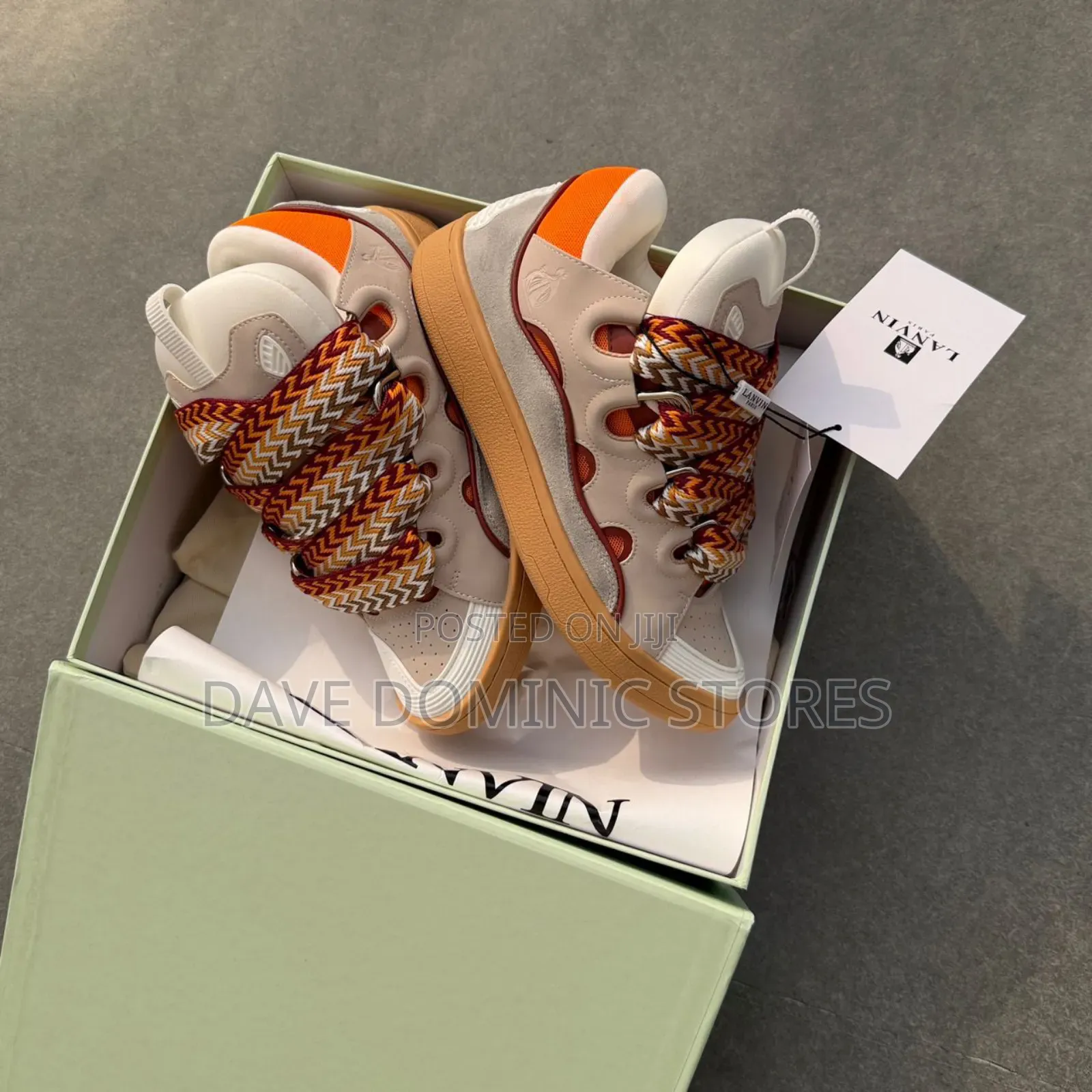 Lanvin Curb Sneakers