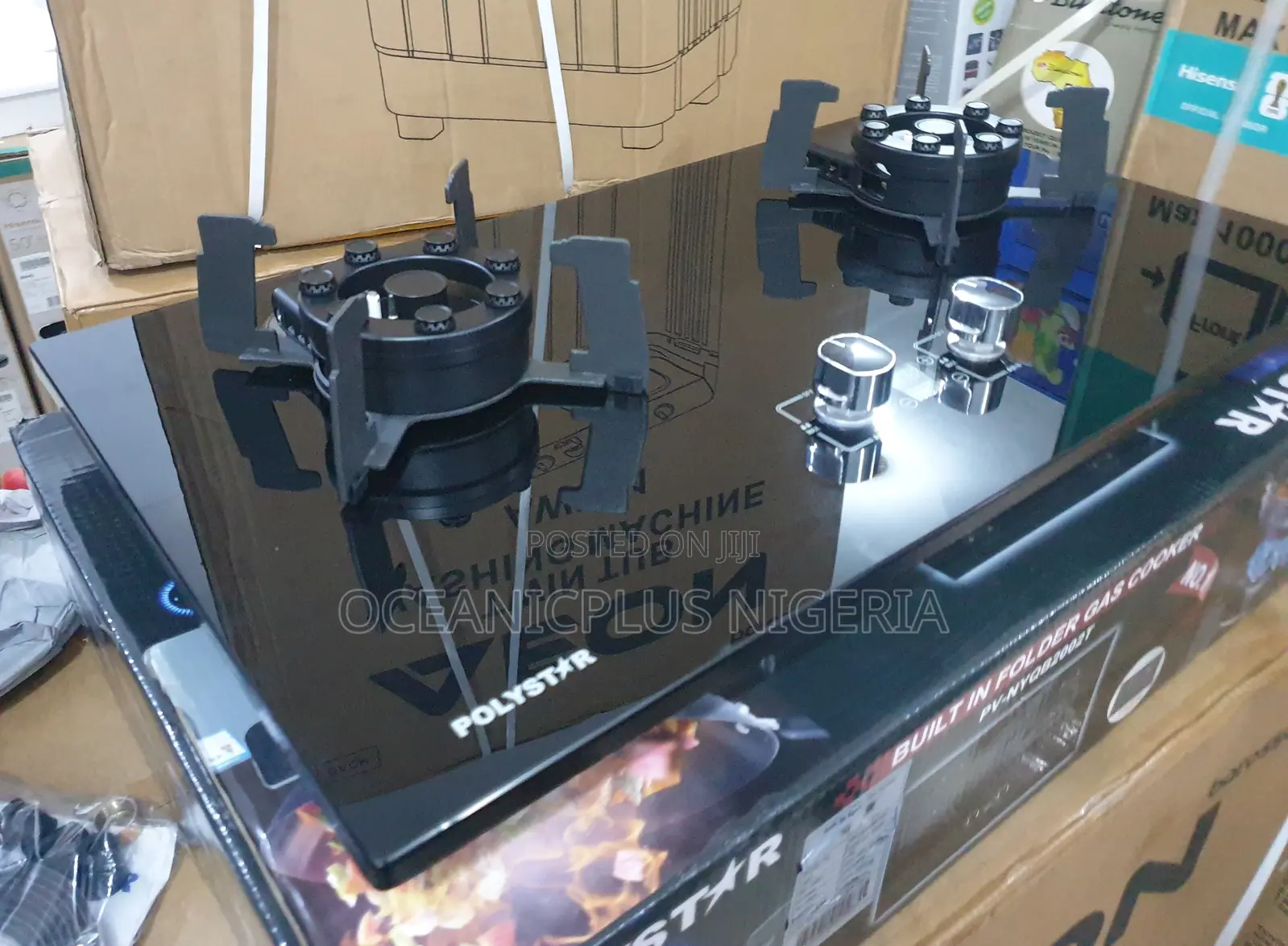 Polystar Pv-Nyqb2002t Gas Hob for Built-in Installation