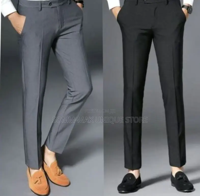 High Quality Suit Trouser (Pant) - Black