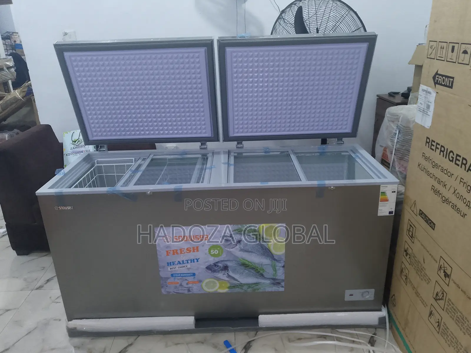 Snowsea Bcd700 Freezer With Wide Interior Space