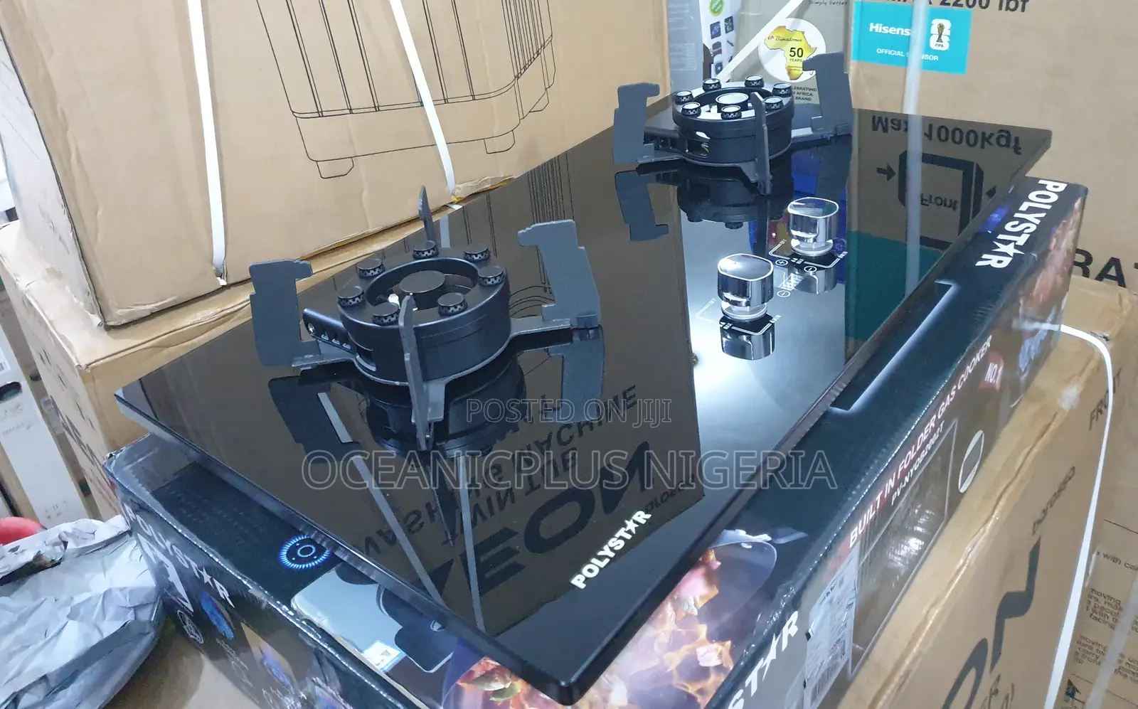 Polystar Pv-Nyqb2002t Dual Burner Cooking Hob