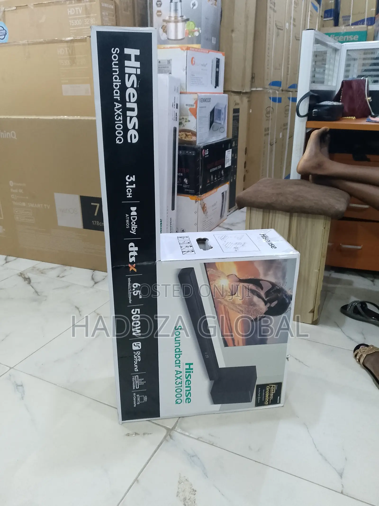 Ax3100q Hisense 500watts Soundbar Audio System
