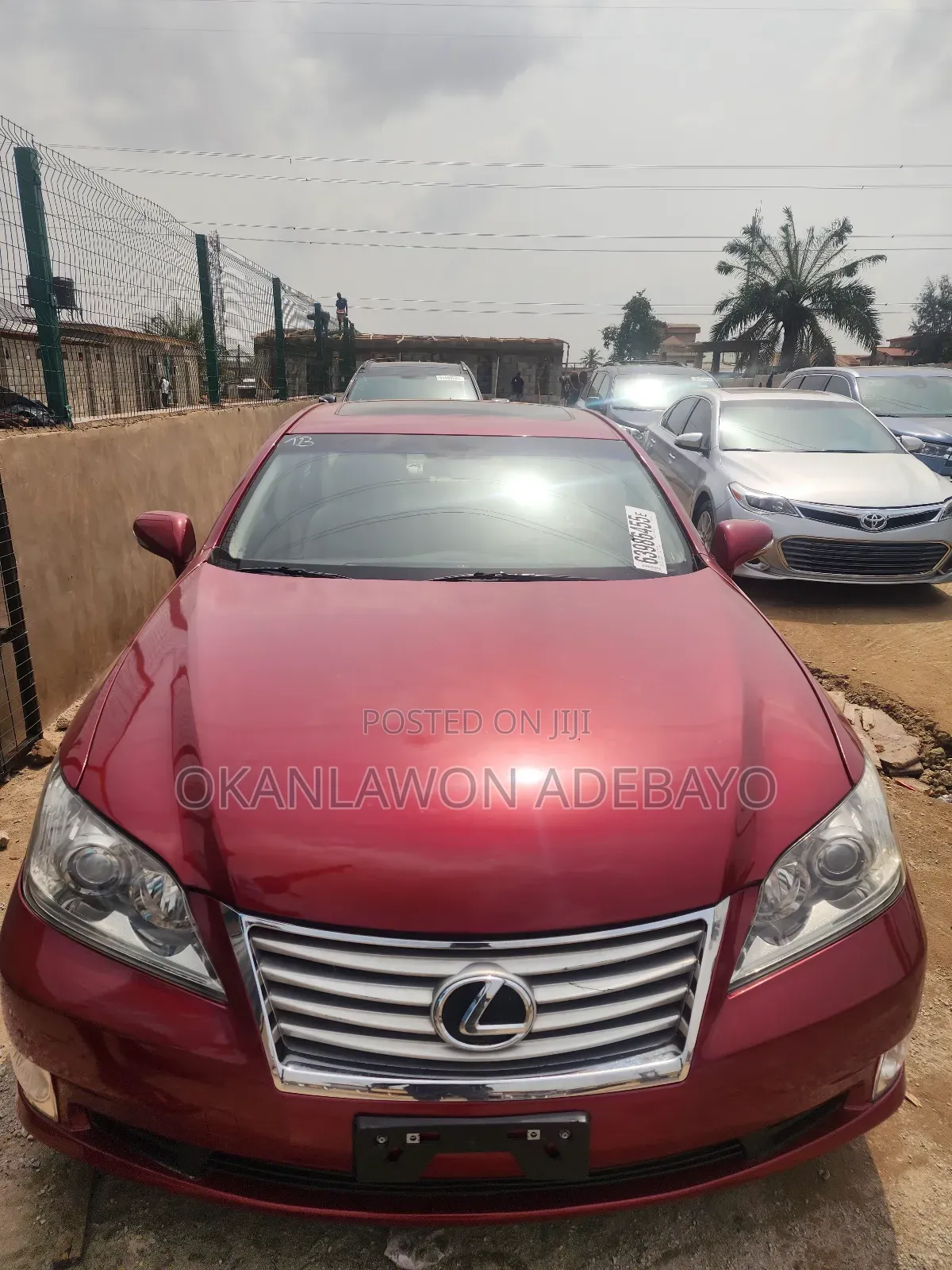 Lexus ES 350 2010 Red