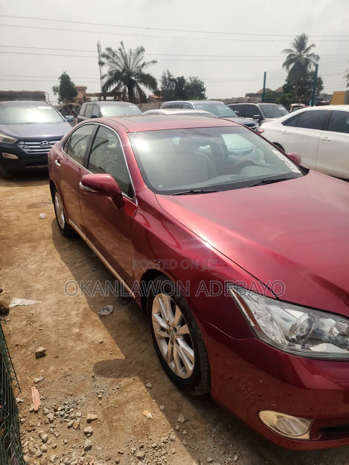 Lexus ES 350 2010 Red
