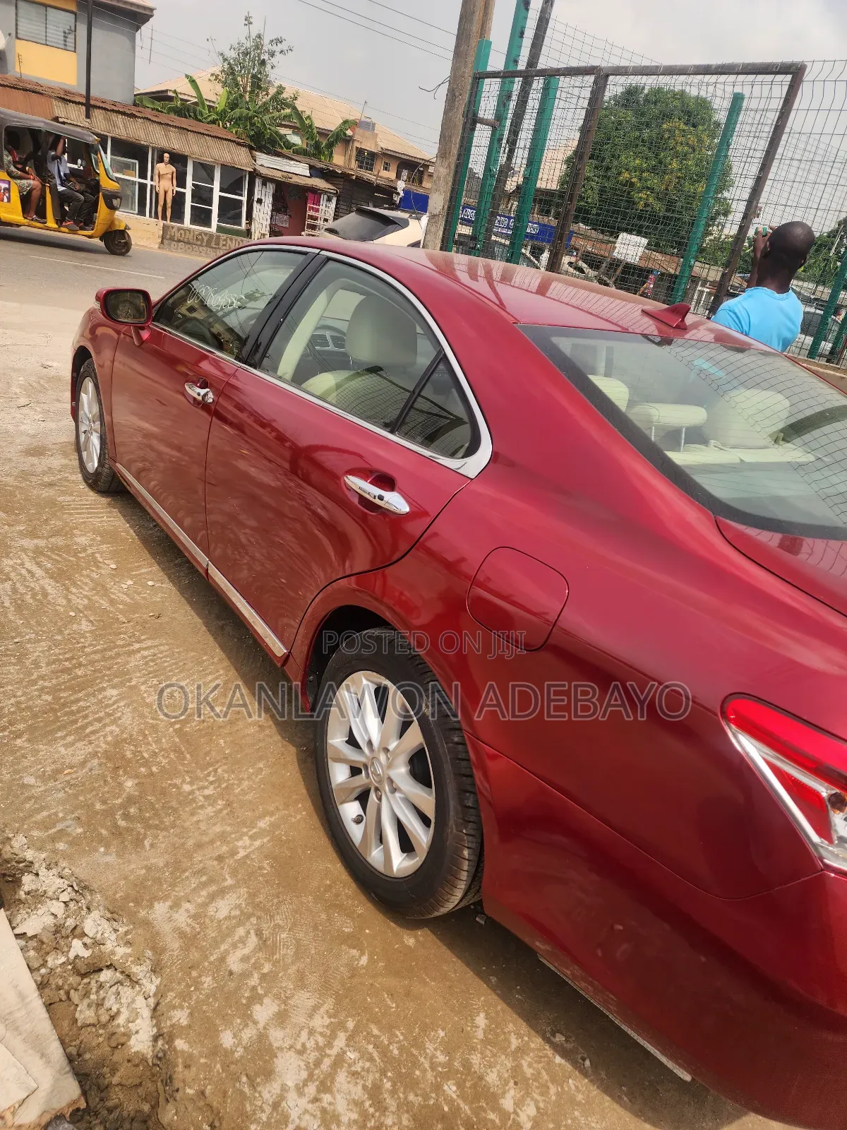 Lexus ES 350 2010 Red