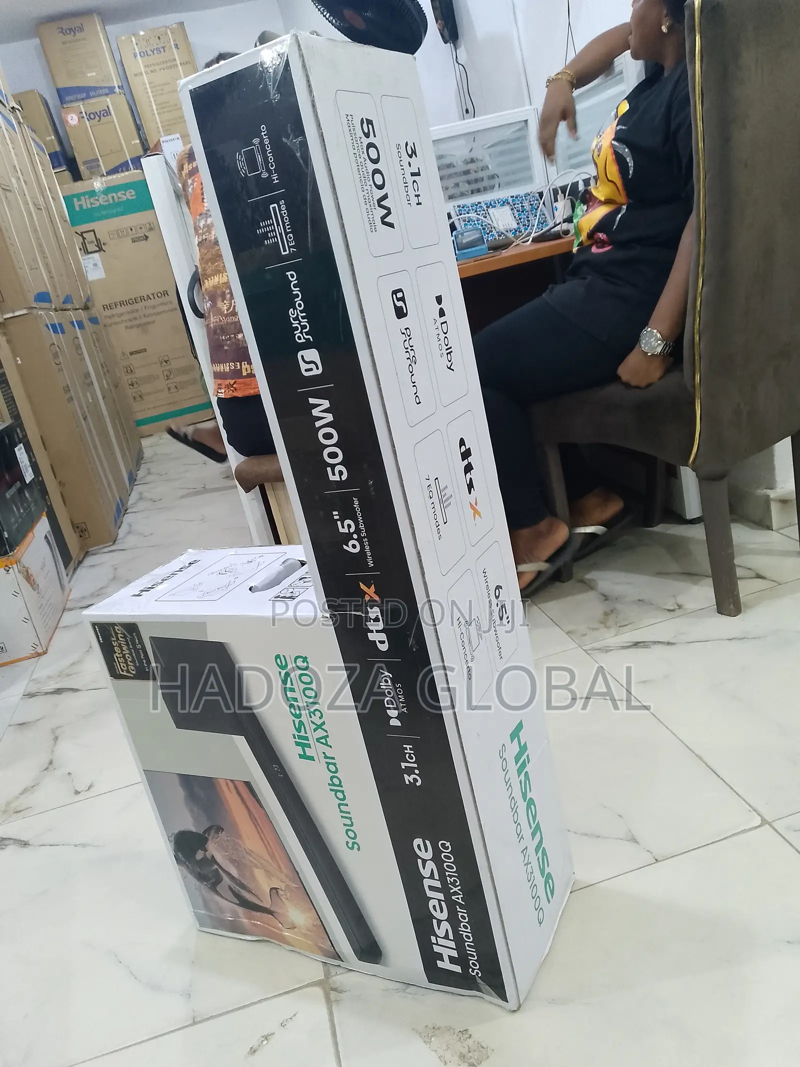 Hisense 500 Watts Ax3100q Sound System