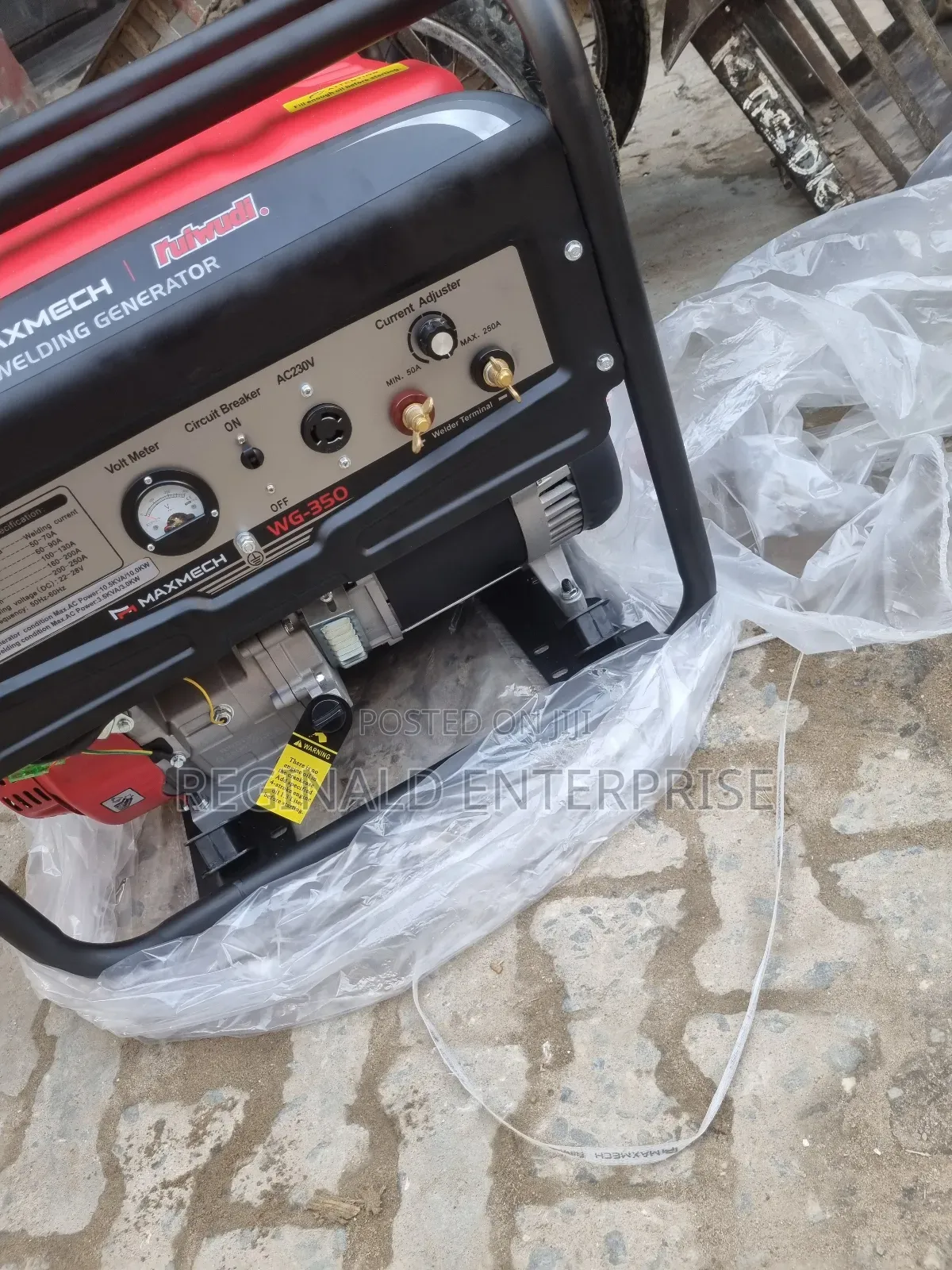10kva Welding Machine Start And Weld Maxmech