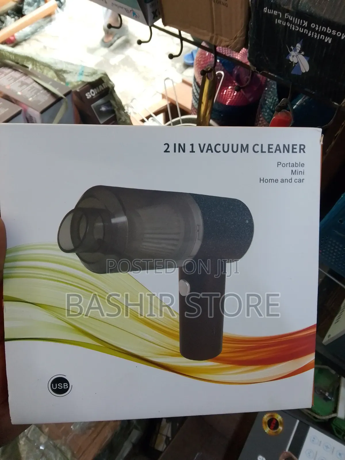 Portable 2-in-1 Vacuum Cleaner