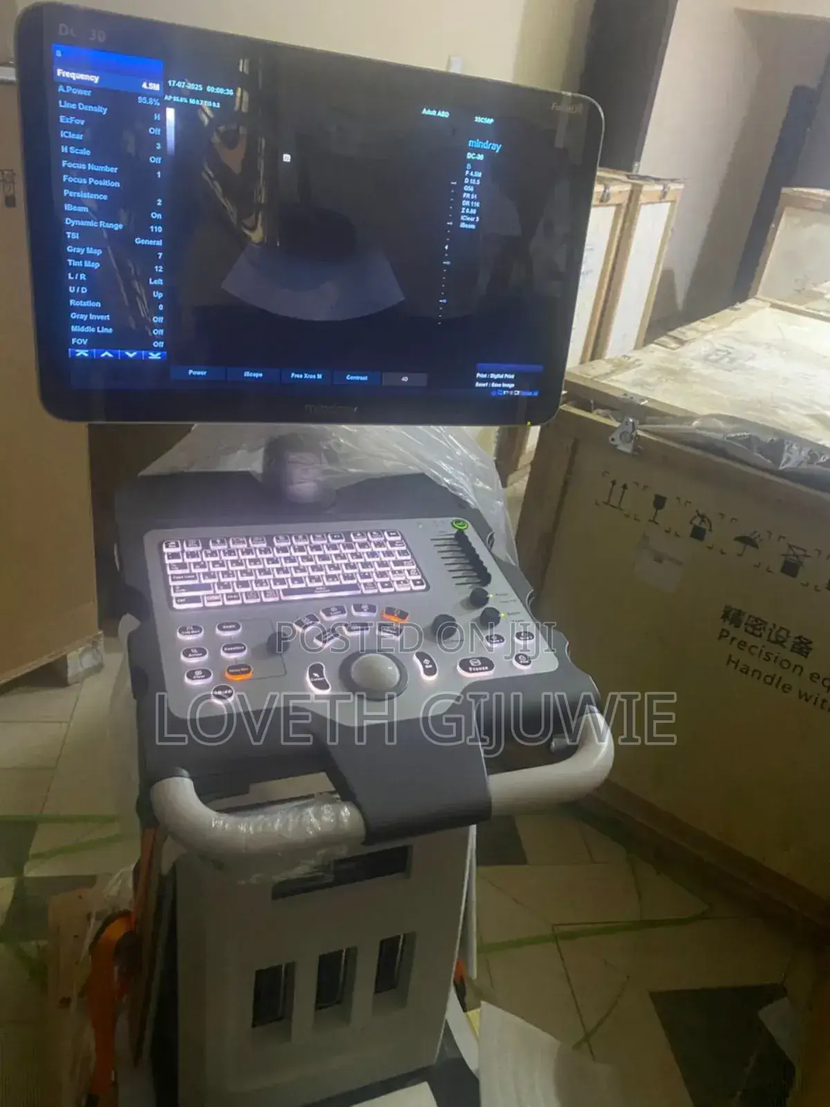 Mindray Dc30 Full Hd Ultrasound Machine