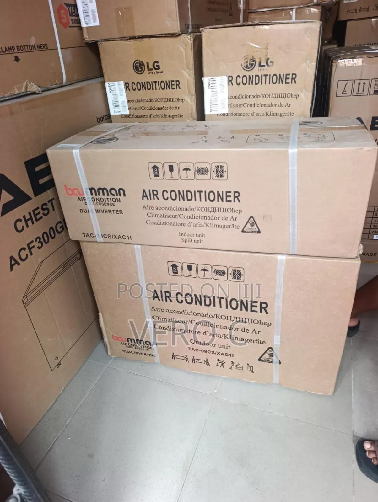 Original Baumman 1hp Inverter Air Conditioner.