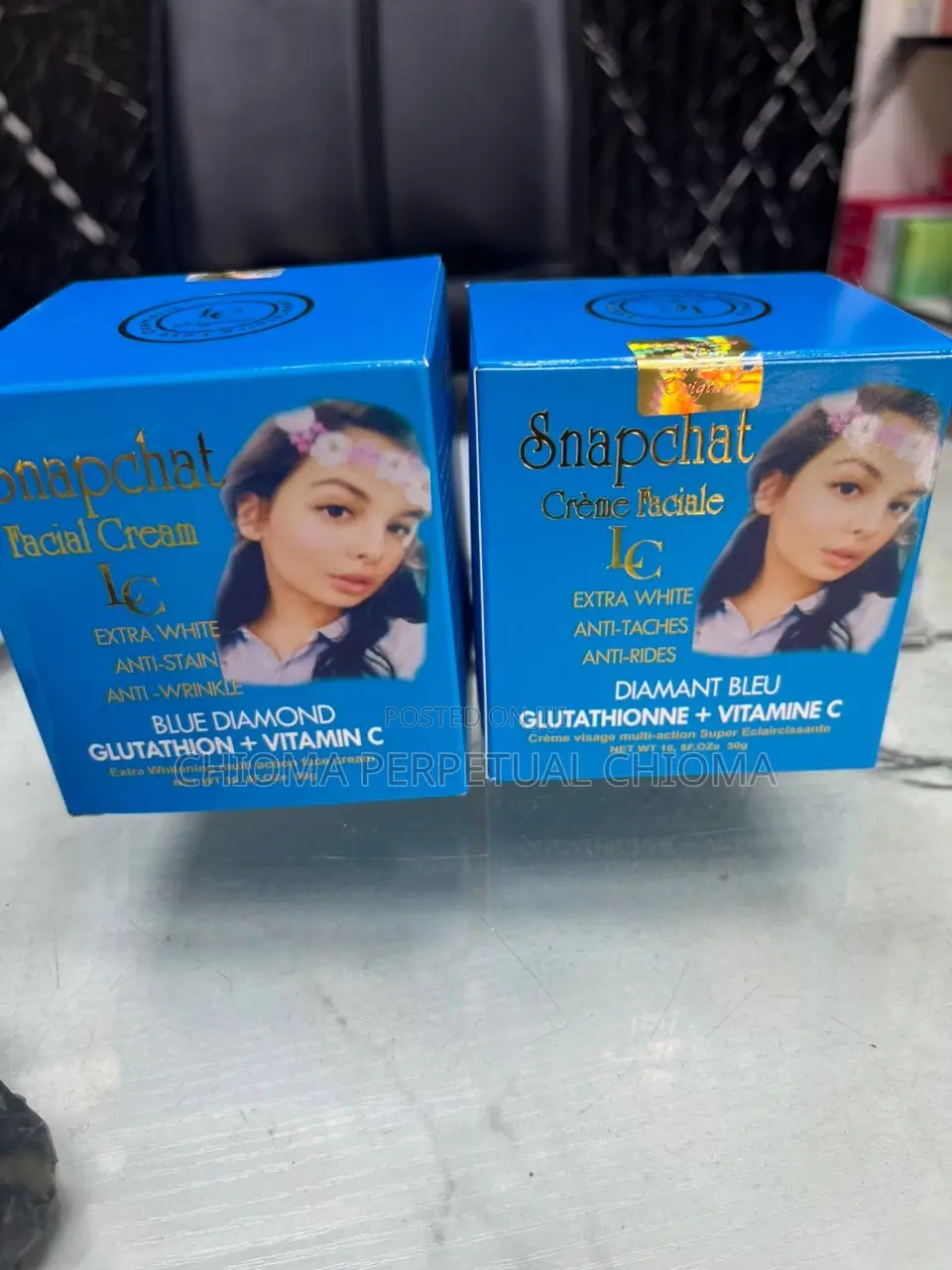 Snapchat Facial Cream