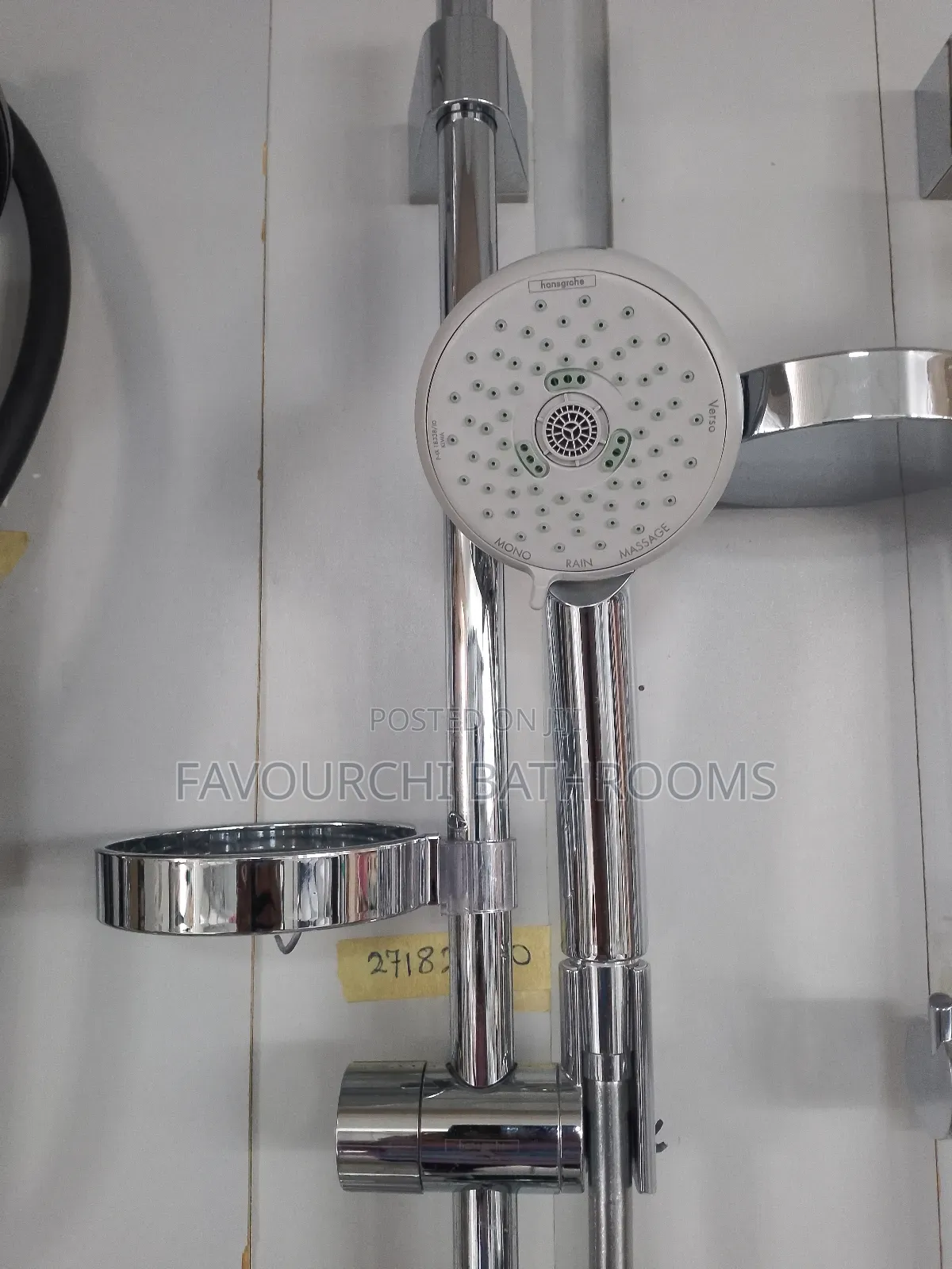 Hansgrohe Hand Shower With Rail