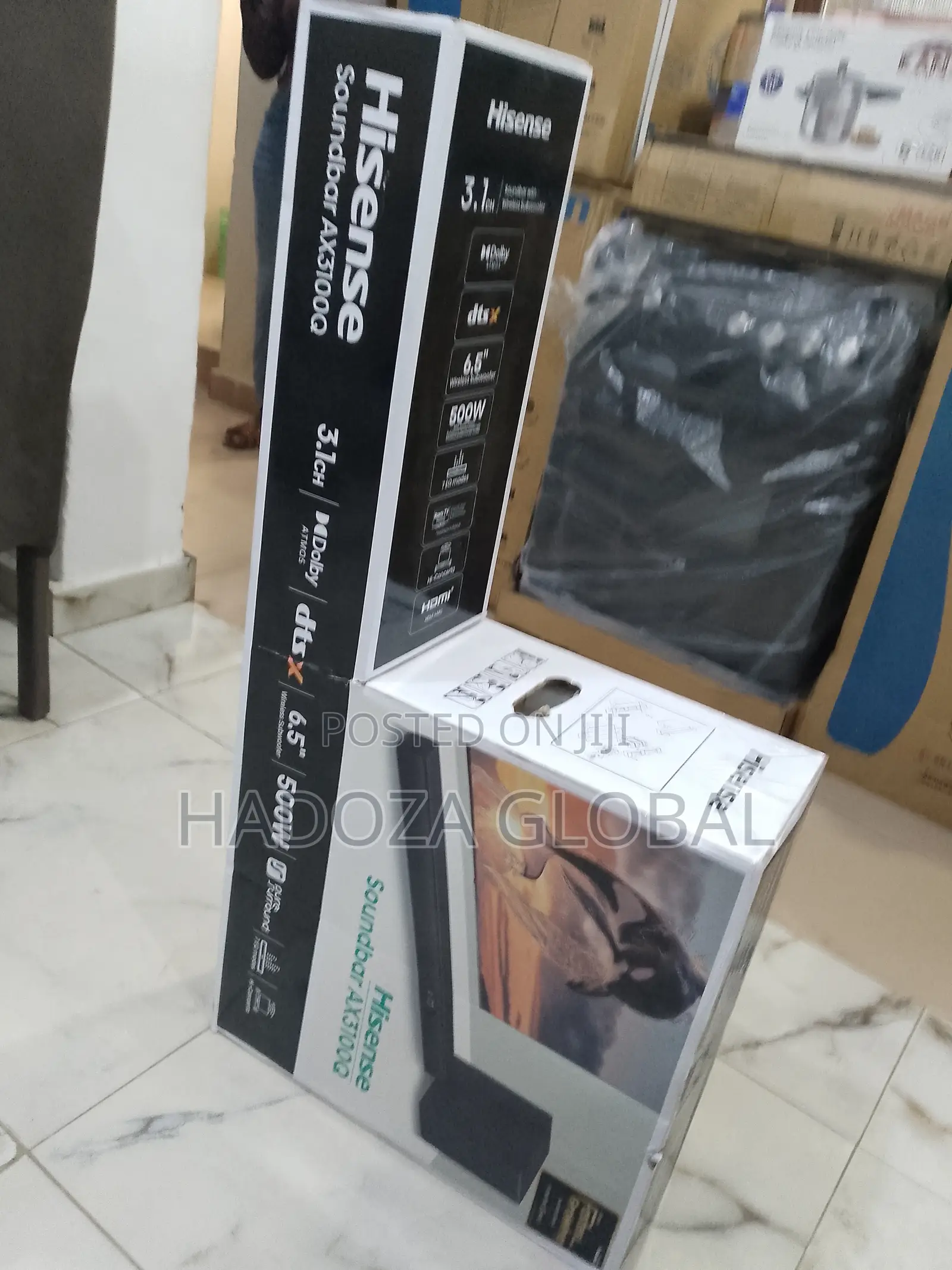 Ax3100q Hisense Soundbar With 500w Sound