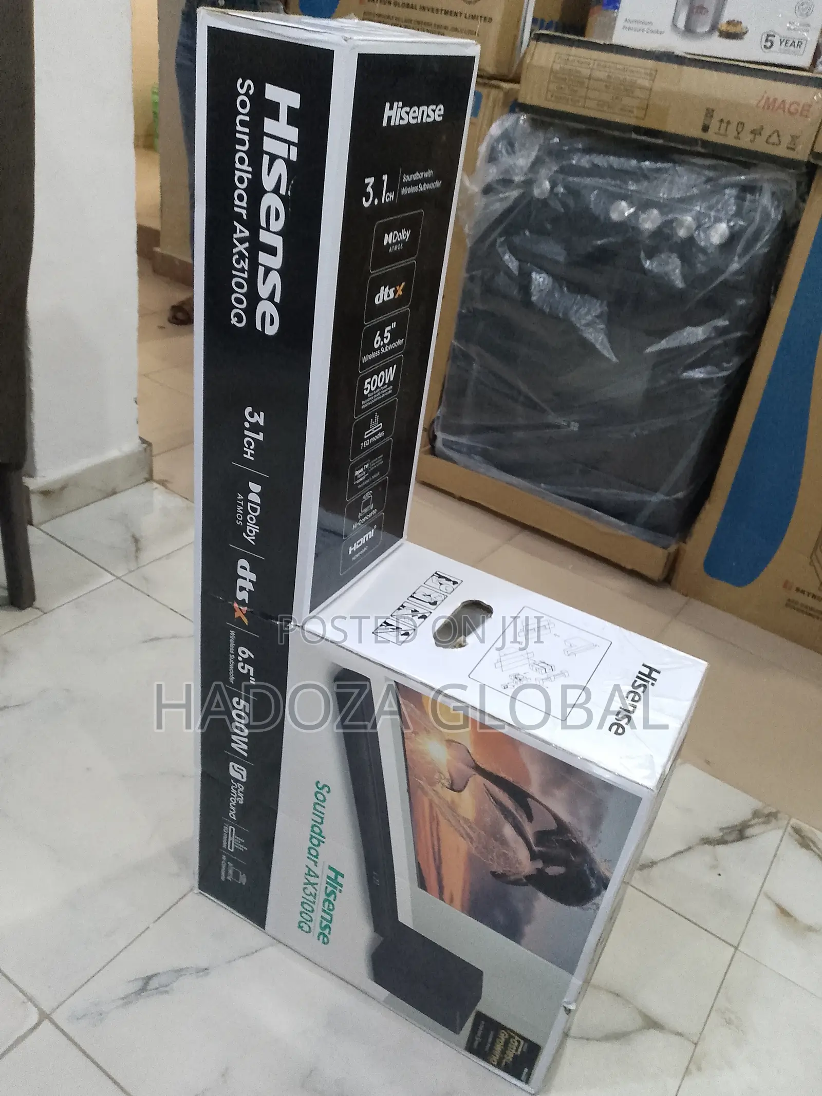 Hisense Ax3100q Soundbar With Powerful 500w