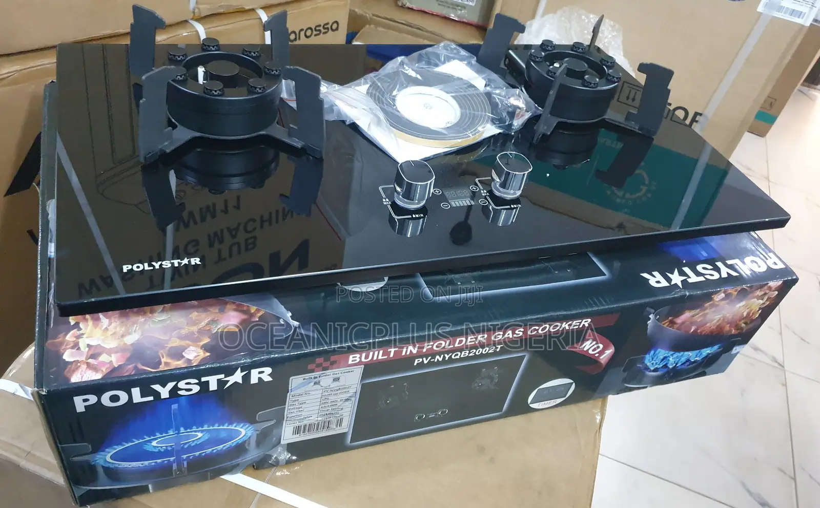 Polystar Built-in Cooking Hob With Gas Burners