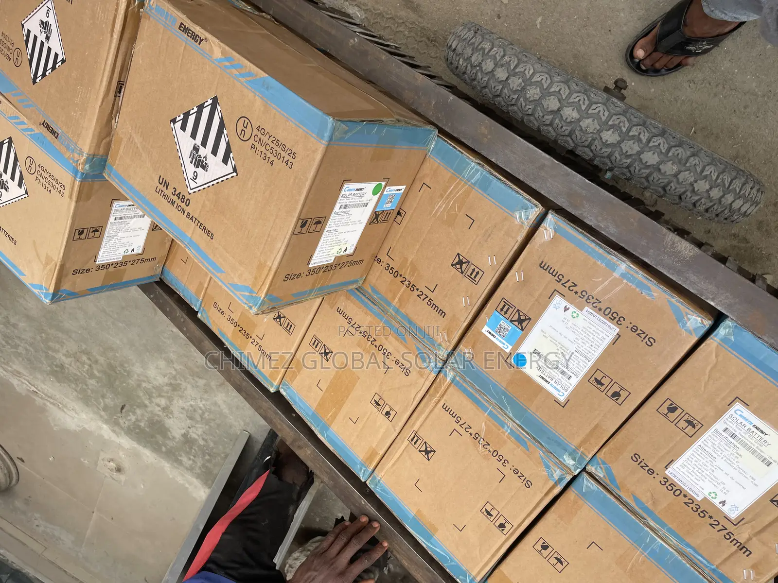 Cworth 1.2 Kilowatts Lithium Battery