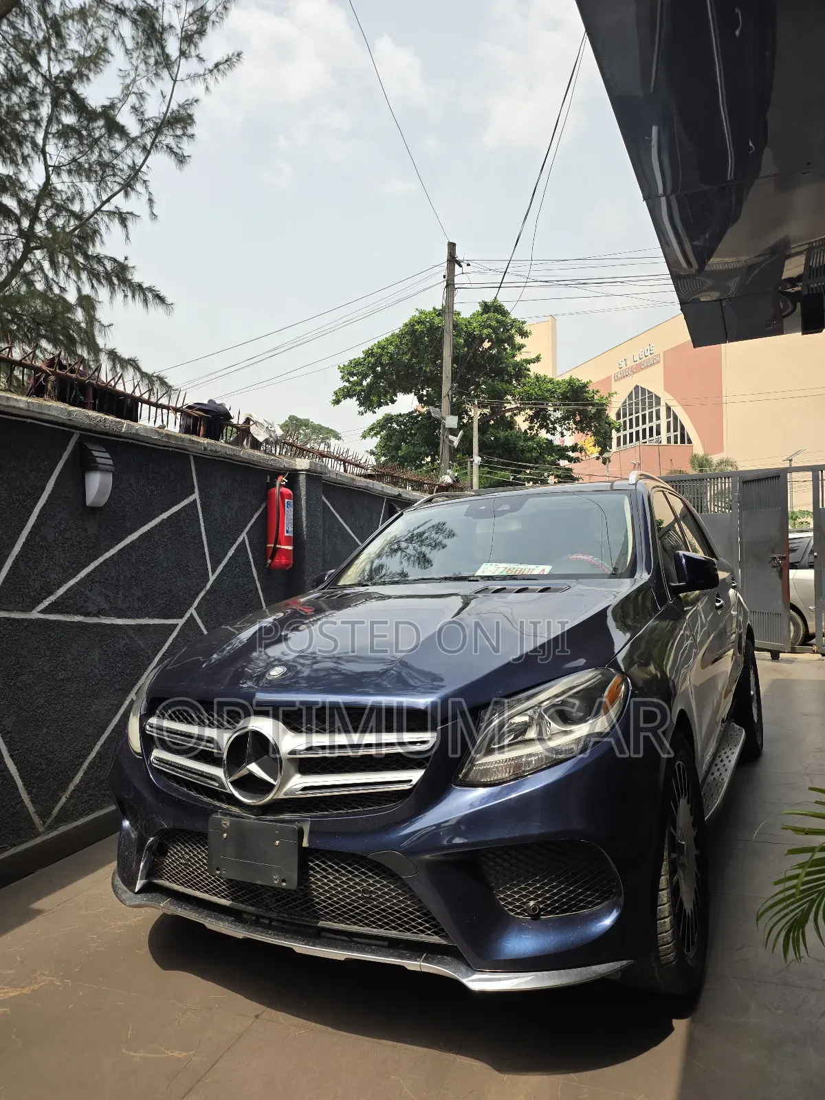 Mercedes-Benz GLE-Class GLE 550 4MATIC 2017 Blue