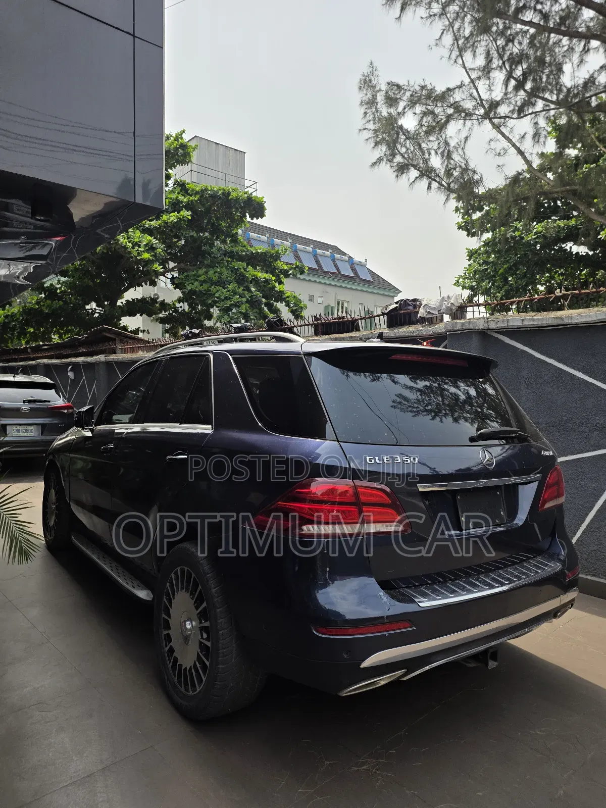 Mercedes-Benz GLE-Class GLE 550 4MATIC 2017 Blue