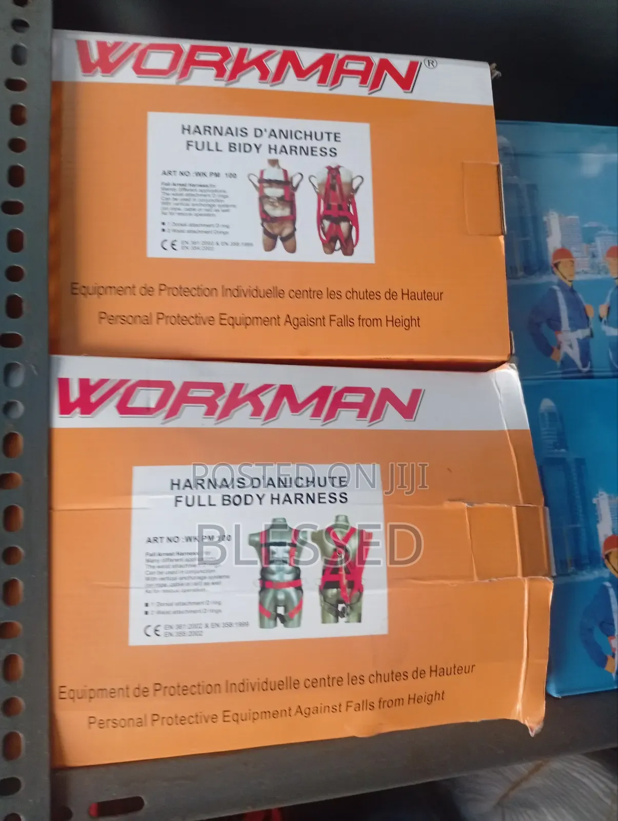 Body Harness Safety Belt Workman Double Shock