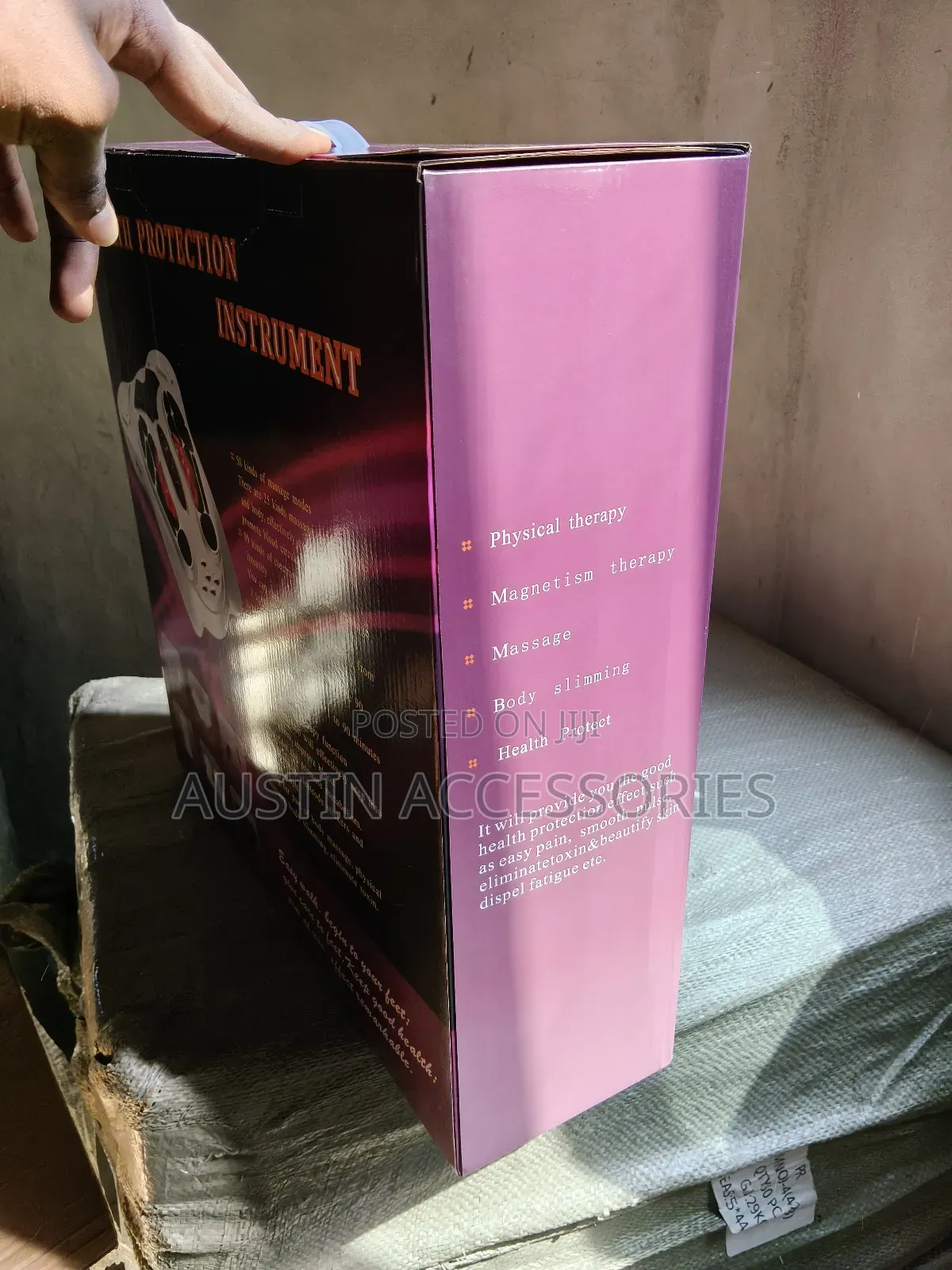 Health Protection Instrument Electromagnetic Foot and Body Massager