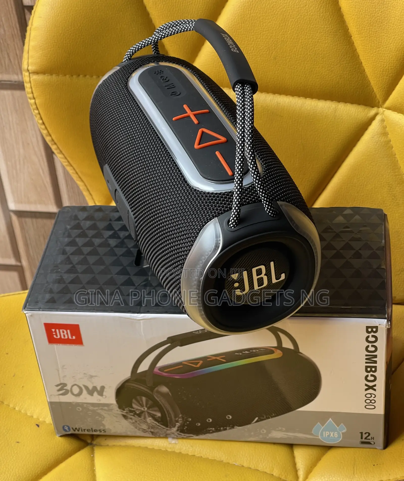 Speaker ( JBL Boombox 680 Deep Bass Portable Bluetooth Speaker)