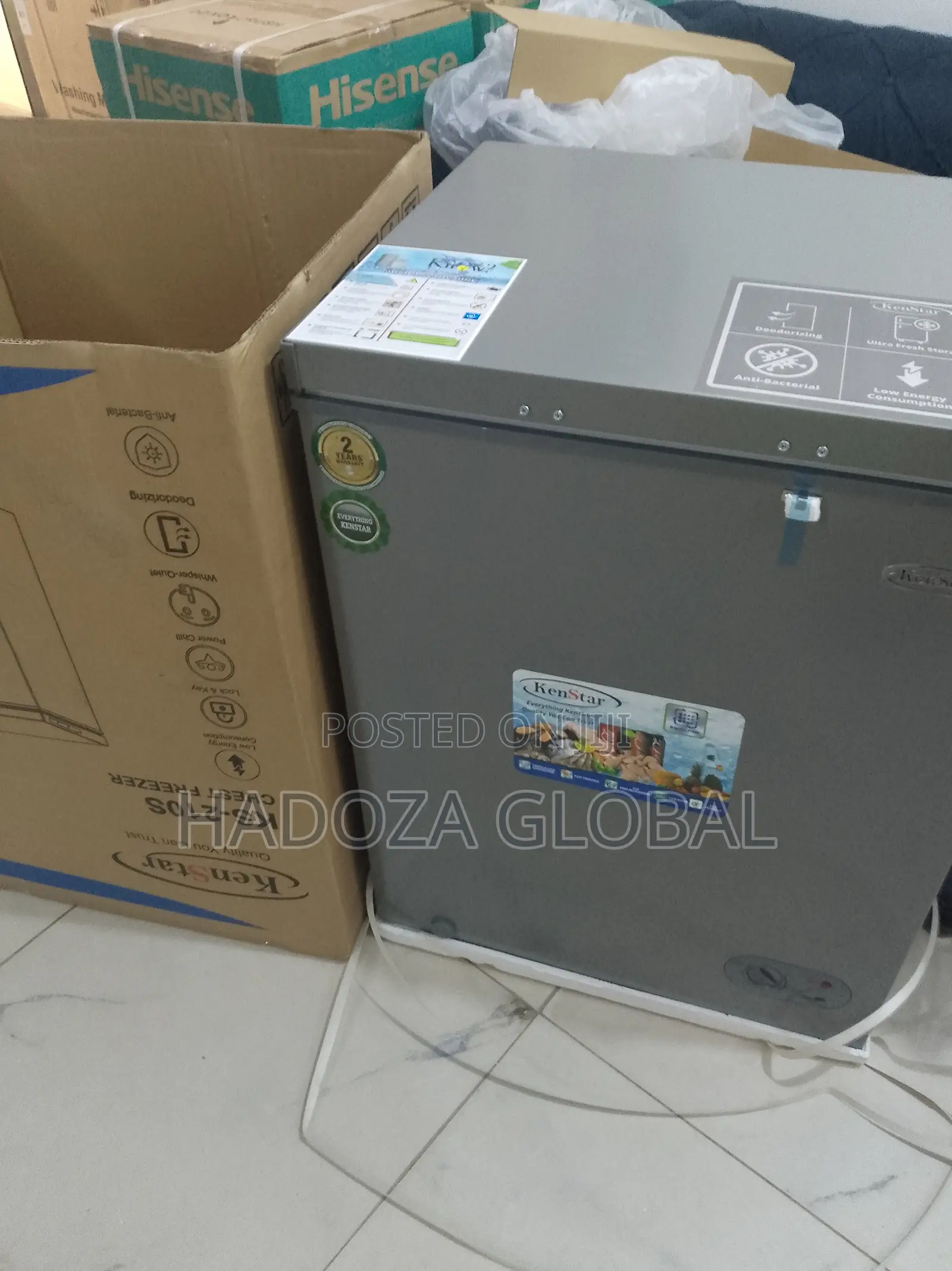 Ks210s Chest Freezer 160l By Kenstar