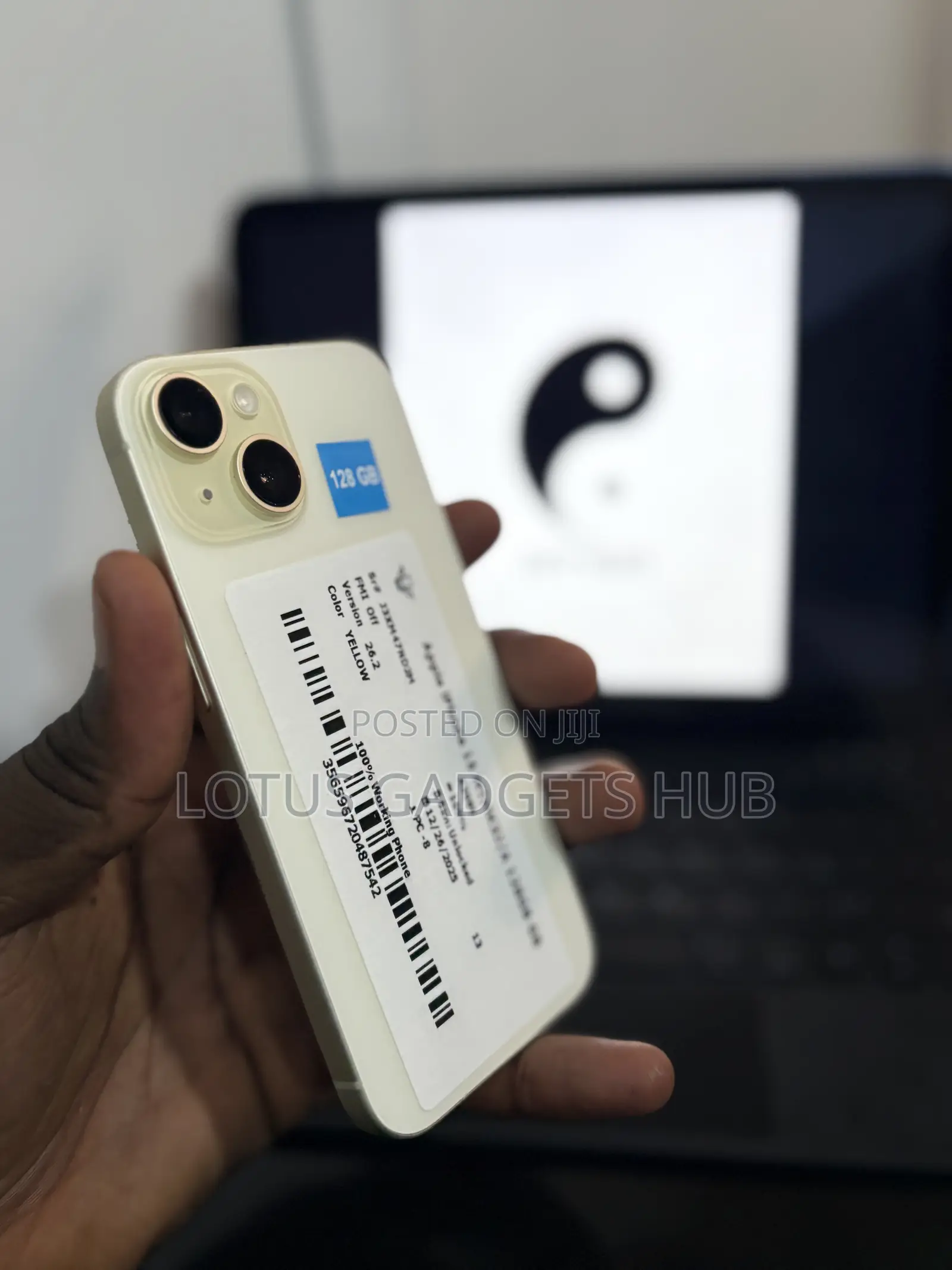 Apple iPhone 15 128 GB Yellow