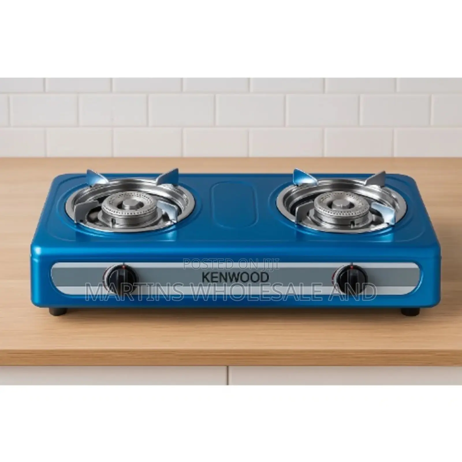 Kenwood 2 Burner Table Top Stainless Gas Cooker