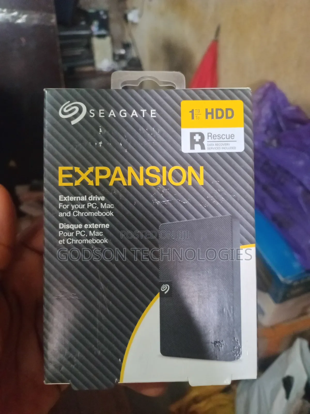 Seagate 1tb Expansion Portable External Hard Drive.