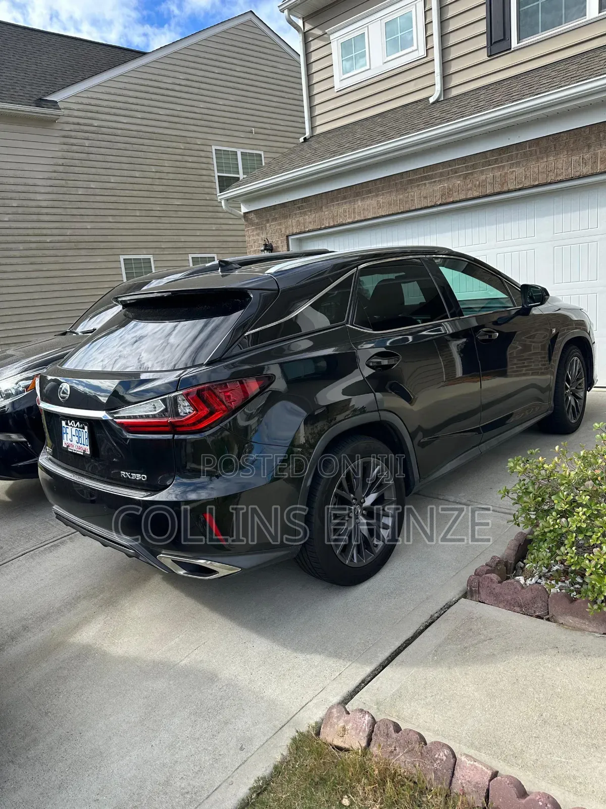 Lexus RX 350 F Sport AWD 2016 Black