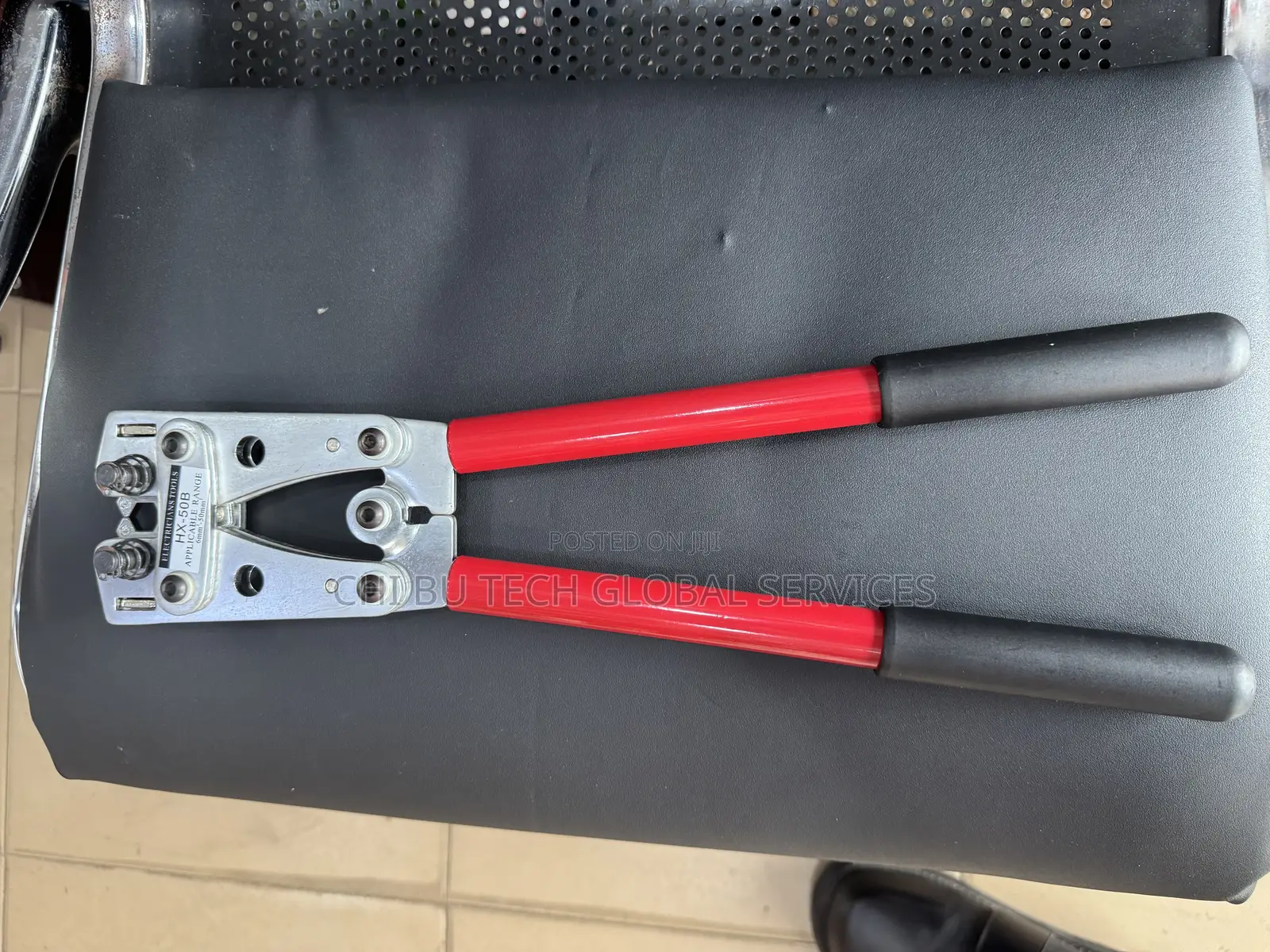 Heavy-Duty Cable Lug Crimping Tool