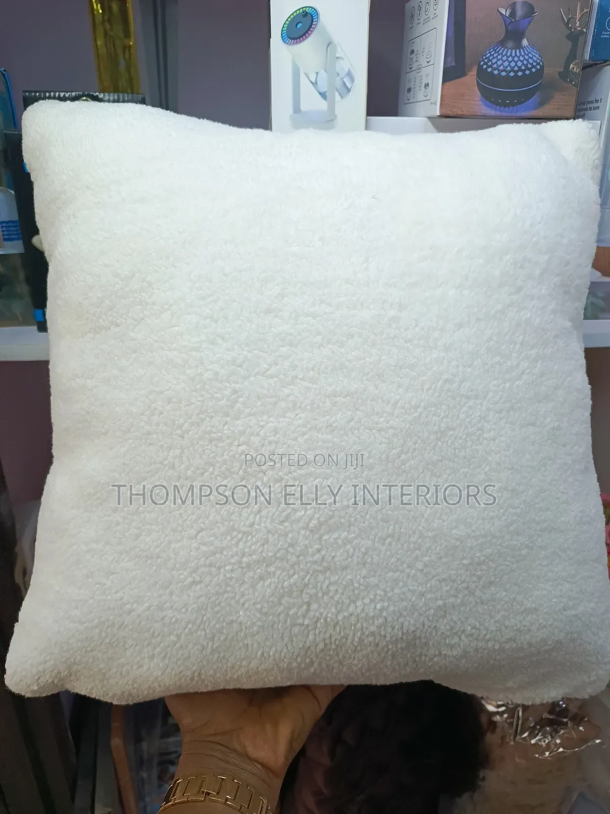 Fluffy Throw Pillow