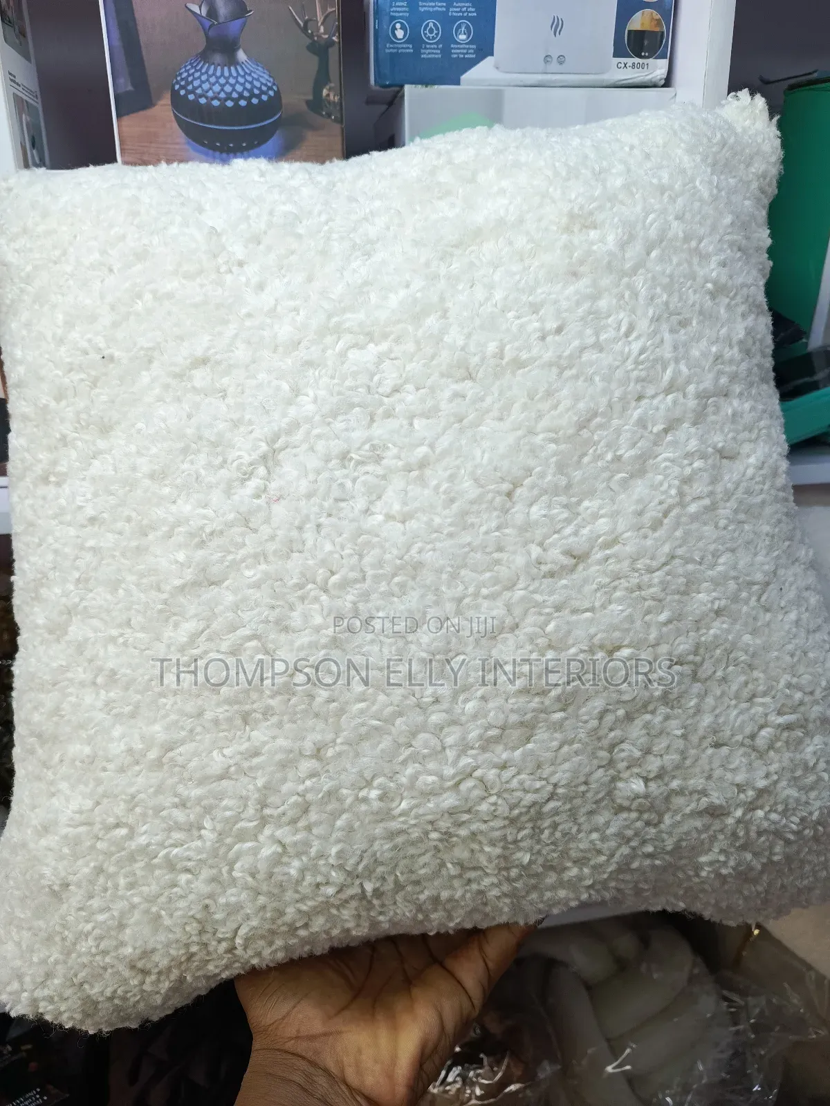 Fluffy Throw Pillow