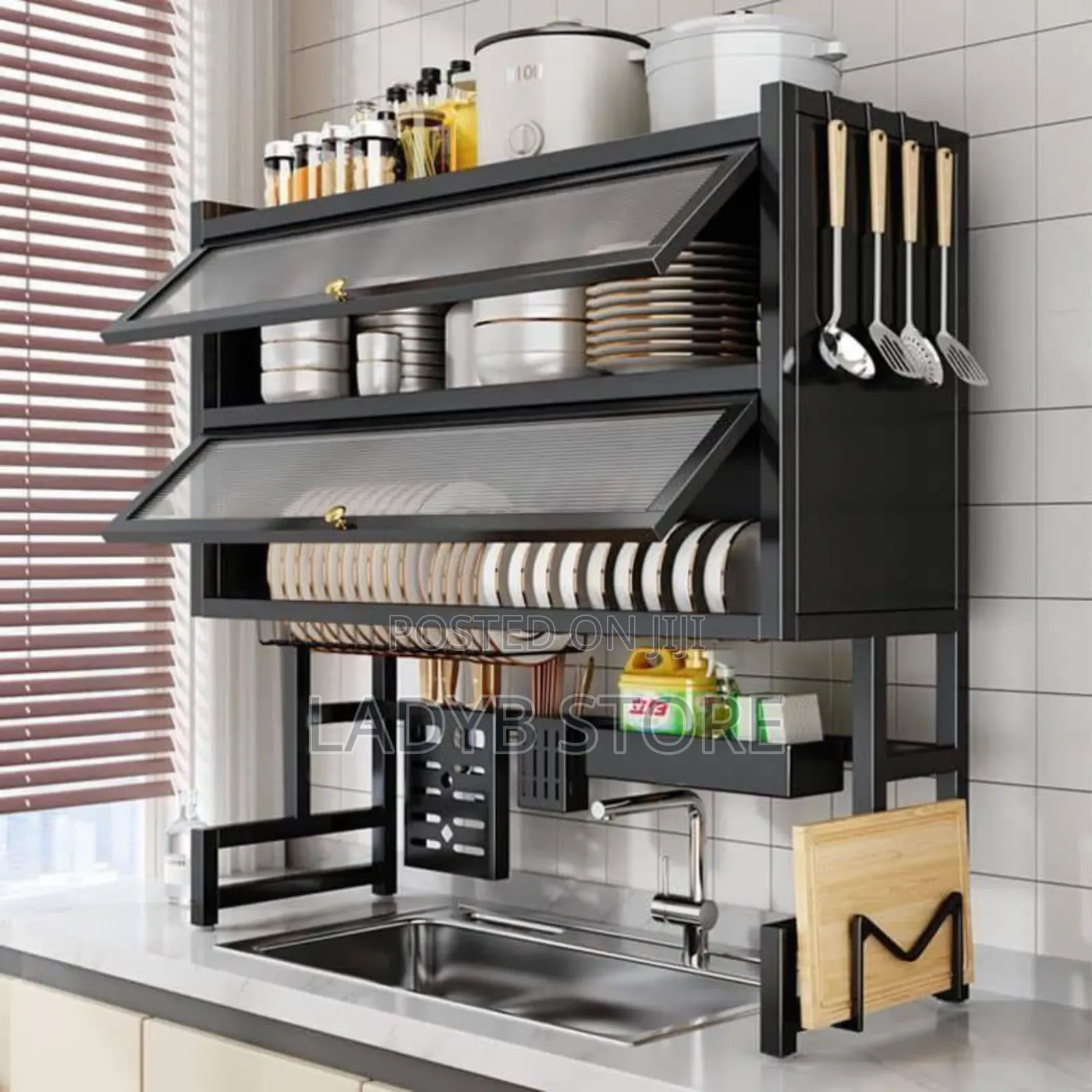 Over the Sink Kitchen Rack (Double Layer)