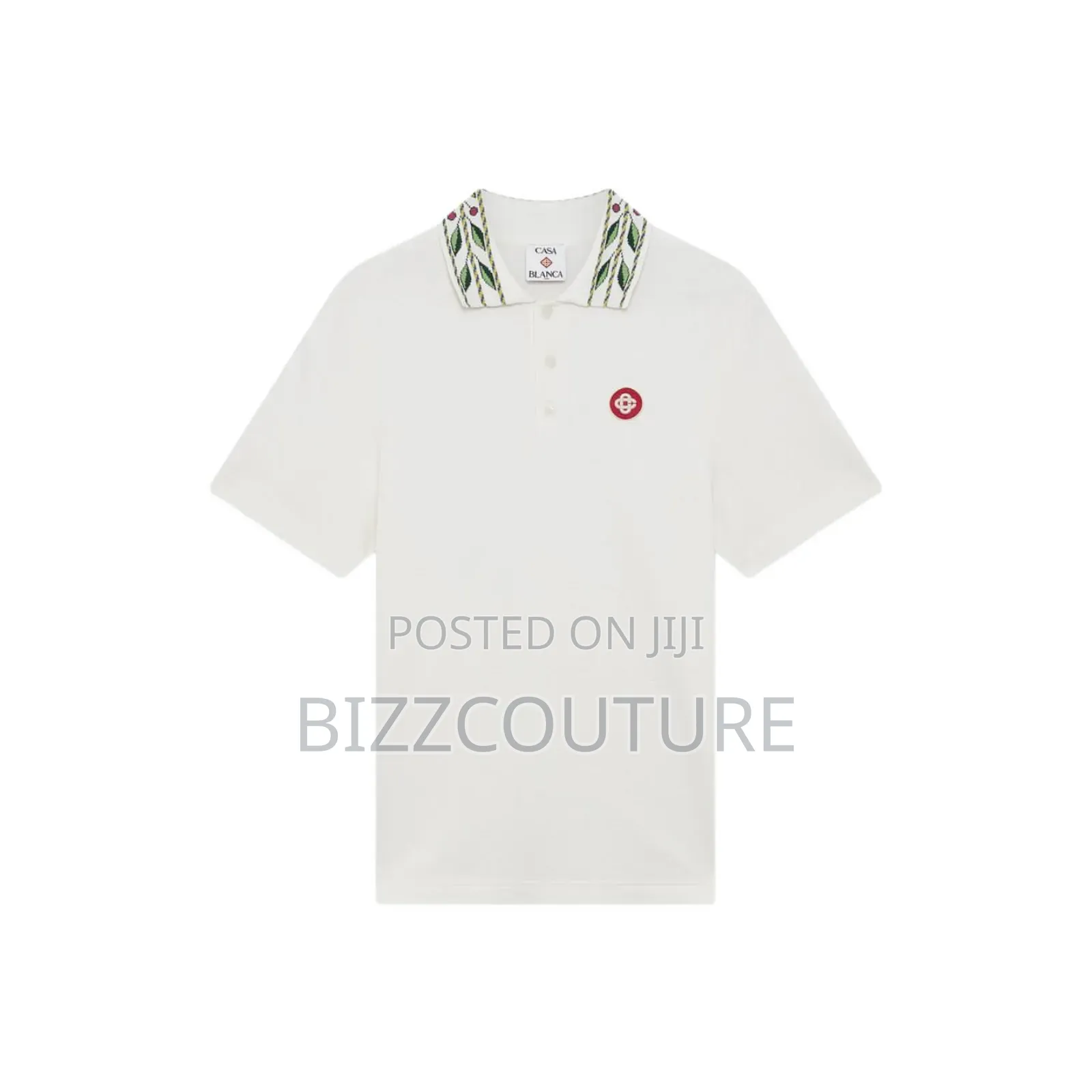 Original Casablanca Lauren Pique Polo Shirts Available in Store