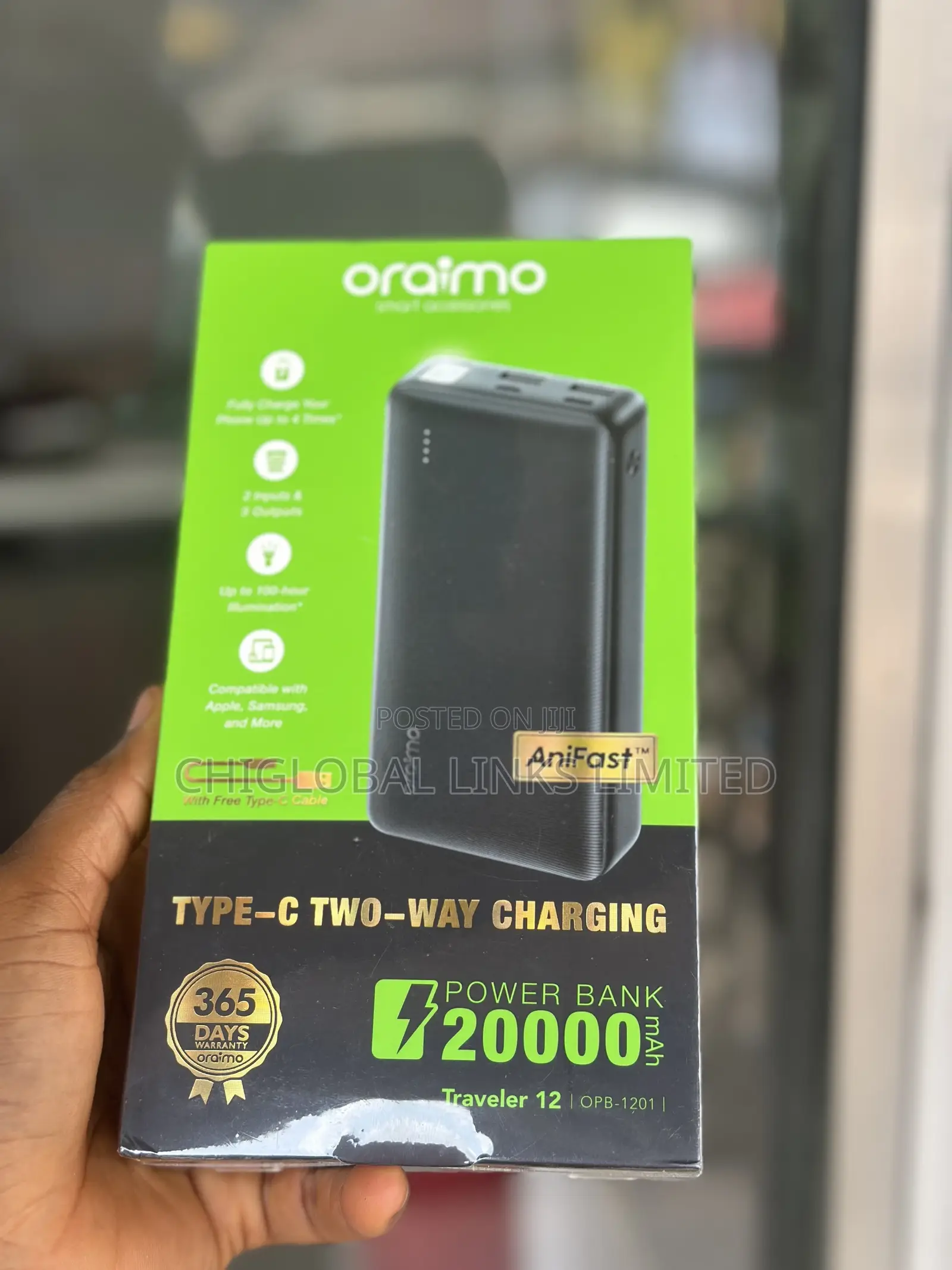 New Oraimo 20000mah Power Bank