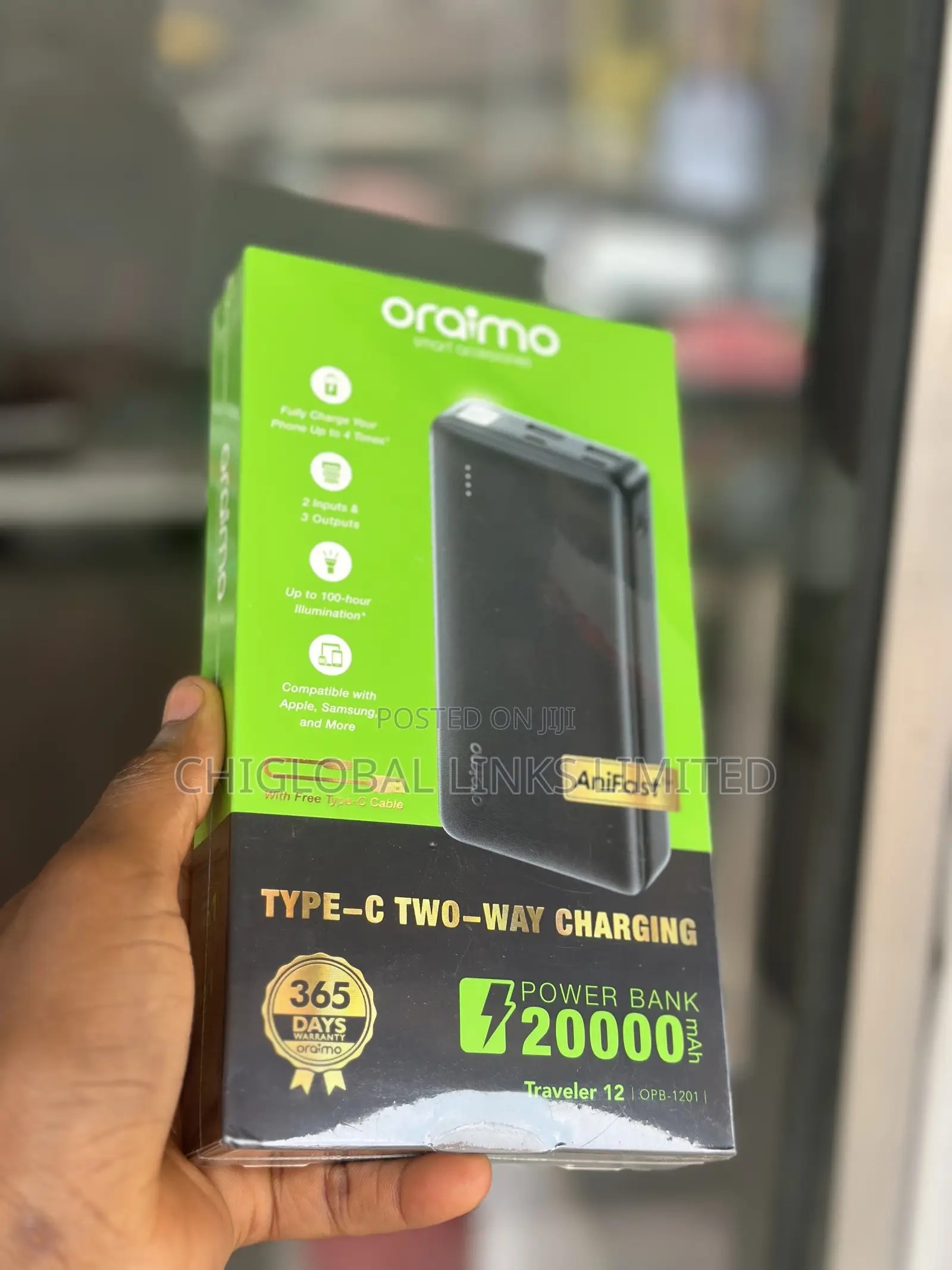 New Oraimo 20000mah Power Bank