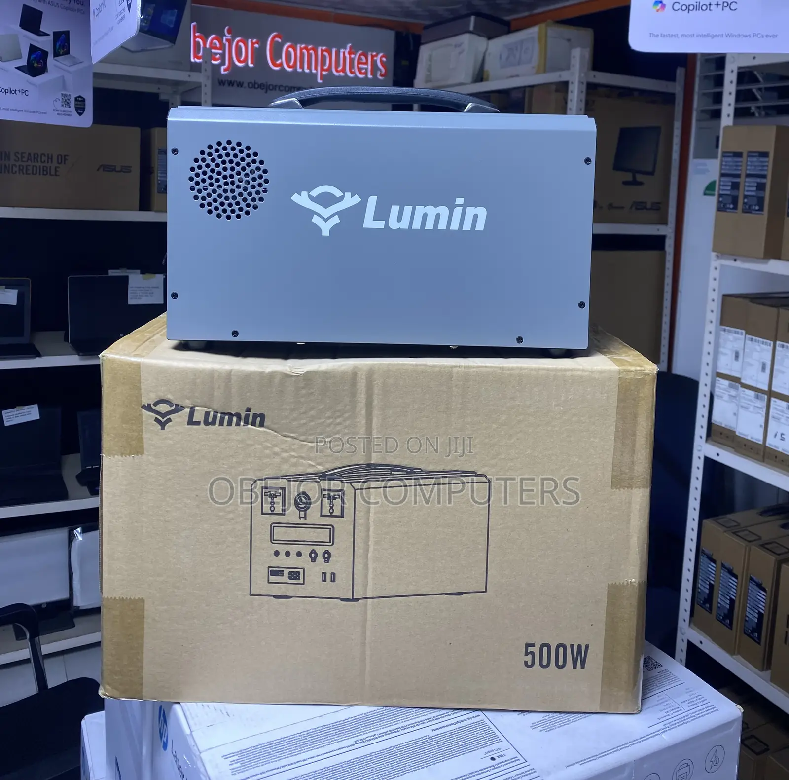 Lumin 220v500w/500wh Np500 Portable Solar Power Generator
