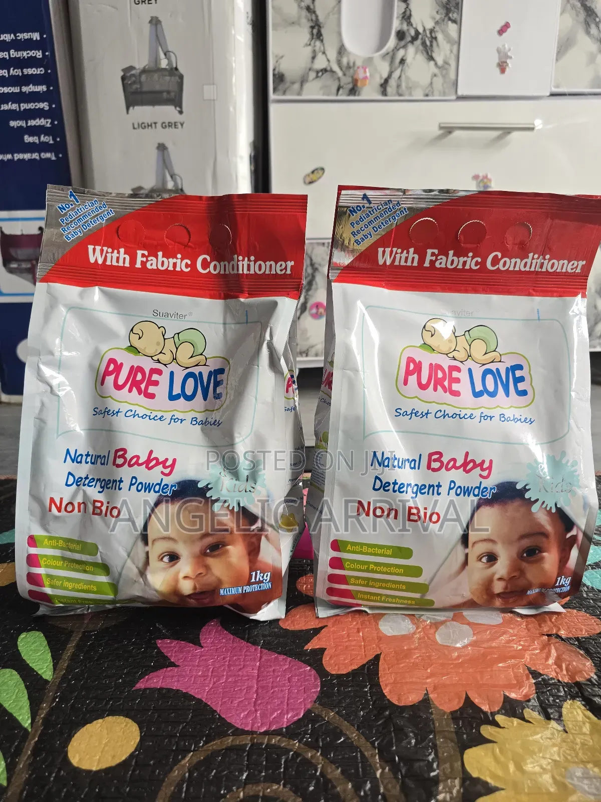 Pure Love Fabric Detergent Powder