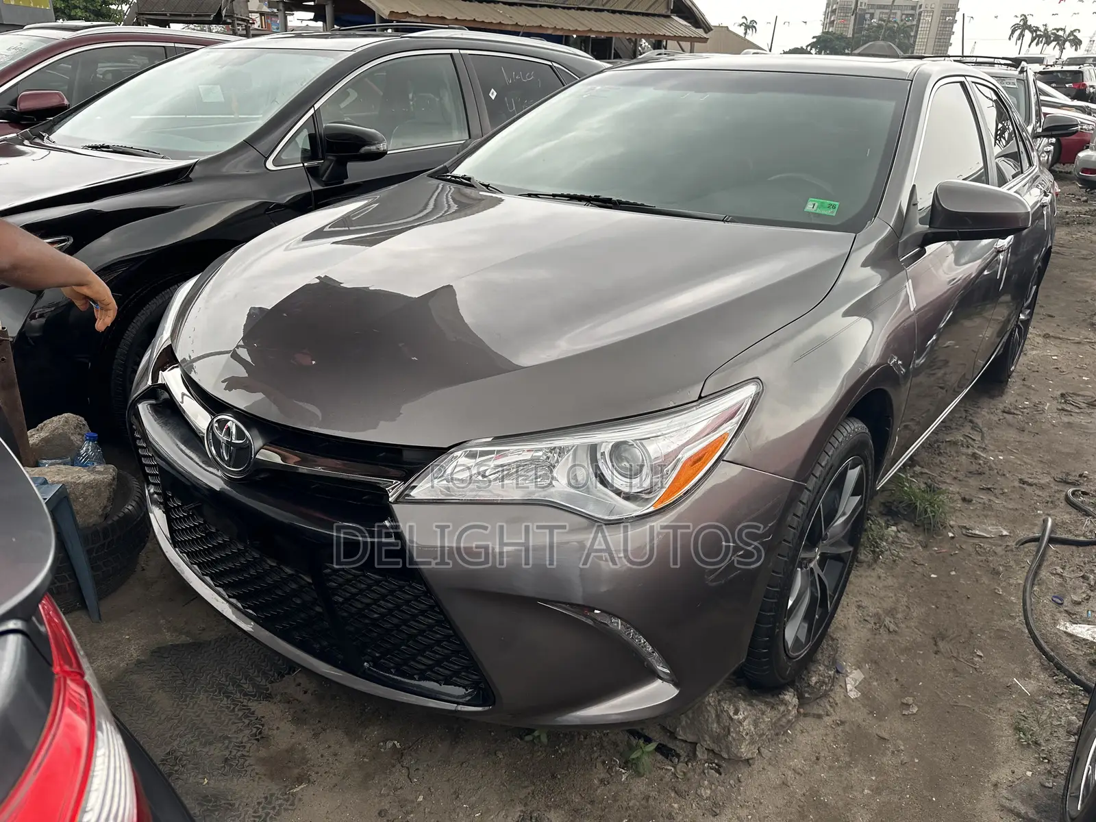 Toyota Camry XLE V6 4dr Sedan (3.6L 6cyl 6A) 2016 Gray