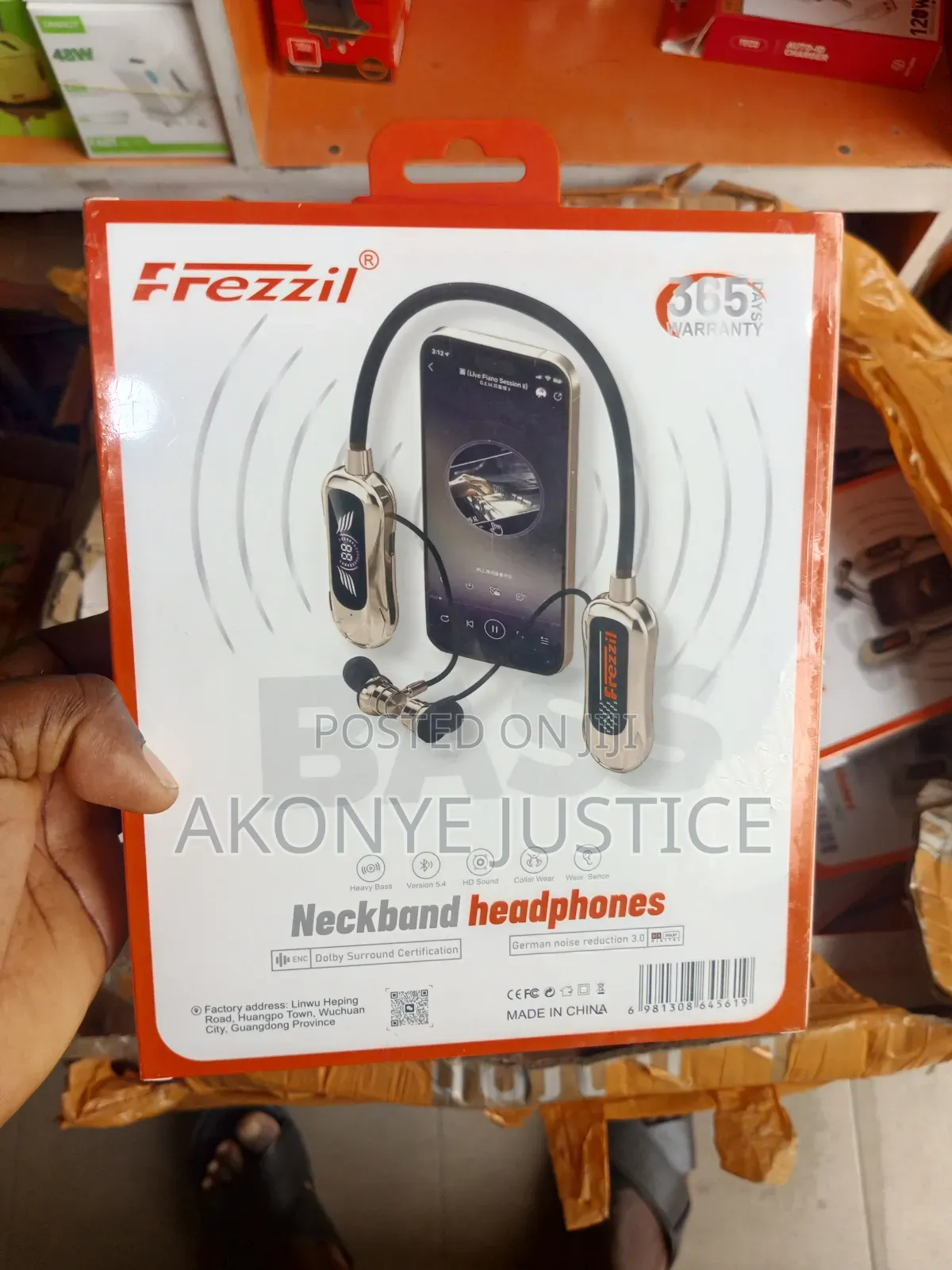 Freezil Necklace Bluetooth Earbuds