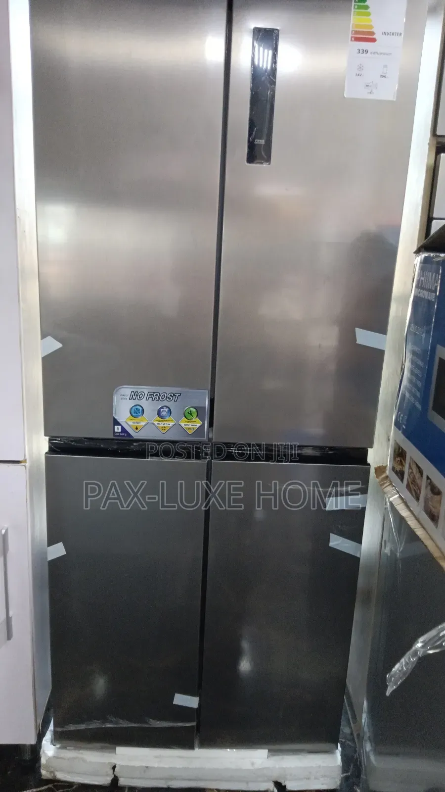 Inverter Double Door Fridge (290l) With Warranty