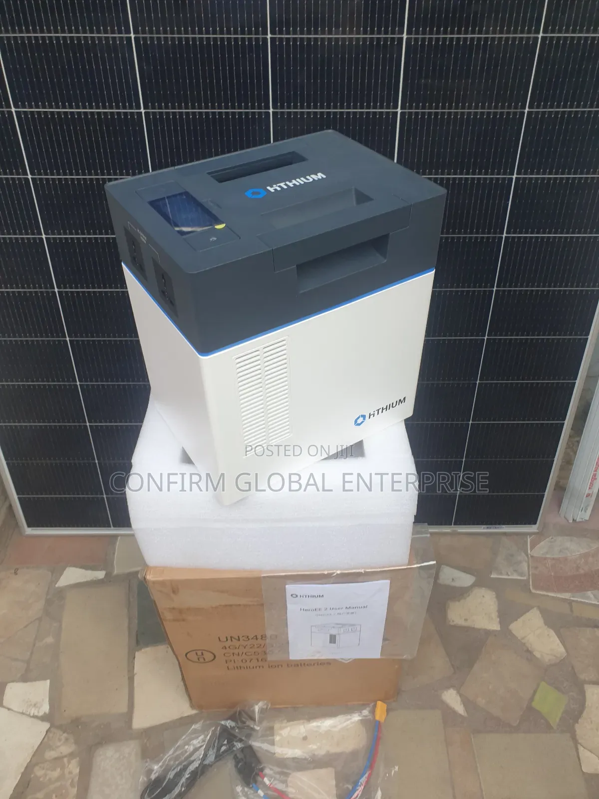 Hithium 2kwh Solar Generator With 600w Solar Panel