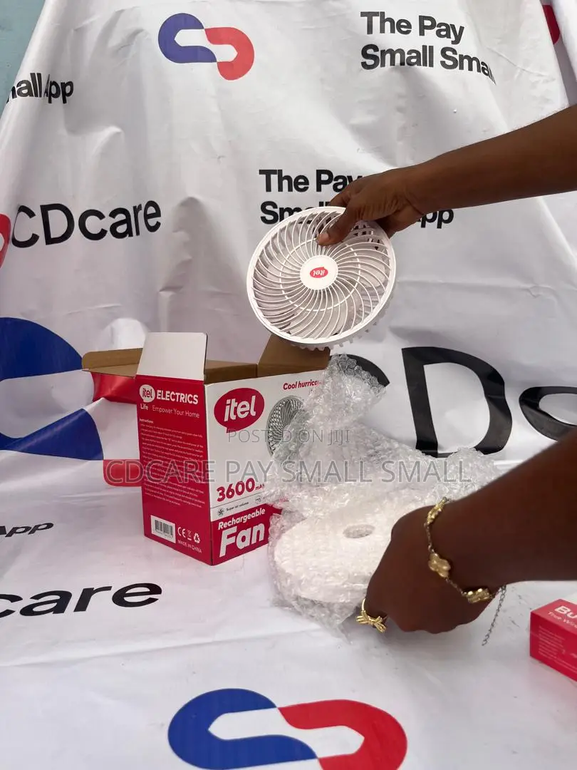 Pay Small Small Itel Rechargeable Fan On Cdcare.App
